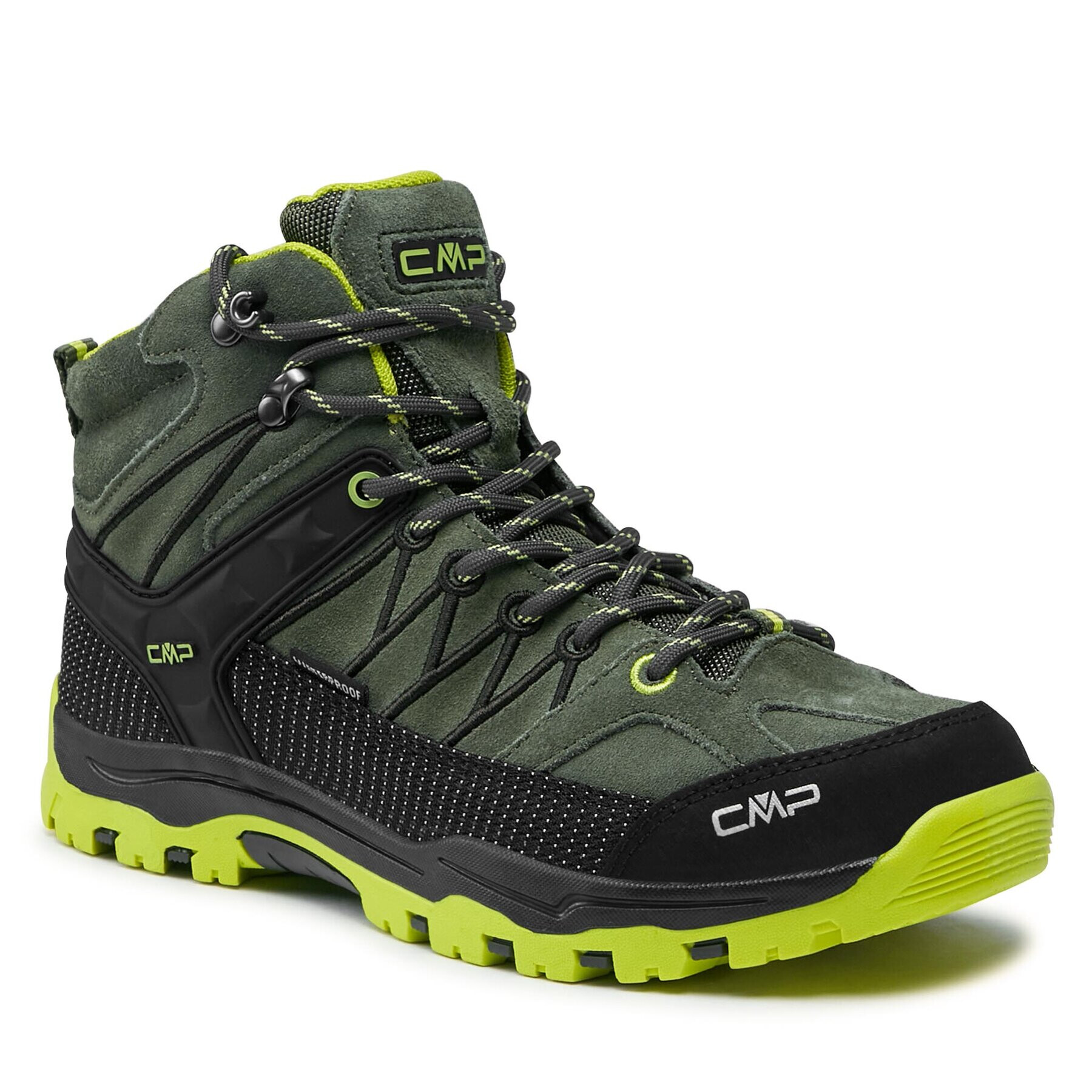 CMP Trekingová obuv Kids Rigel Mid Trekking Shoe Wp 3Q12944J Kaki - Pepit.sk