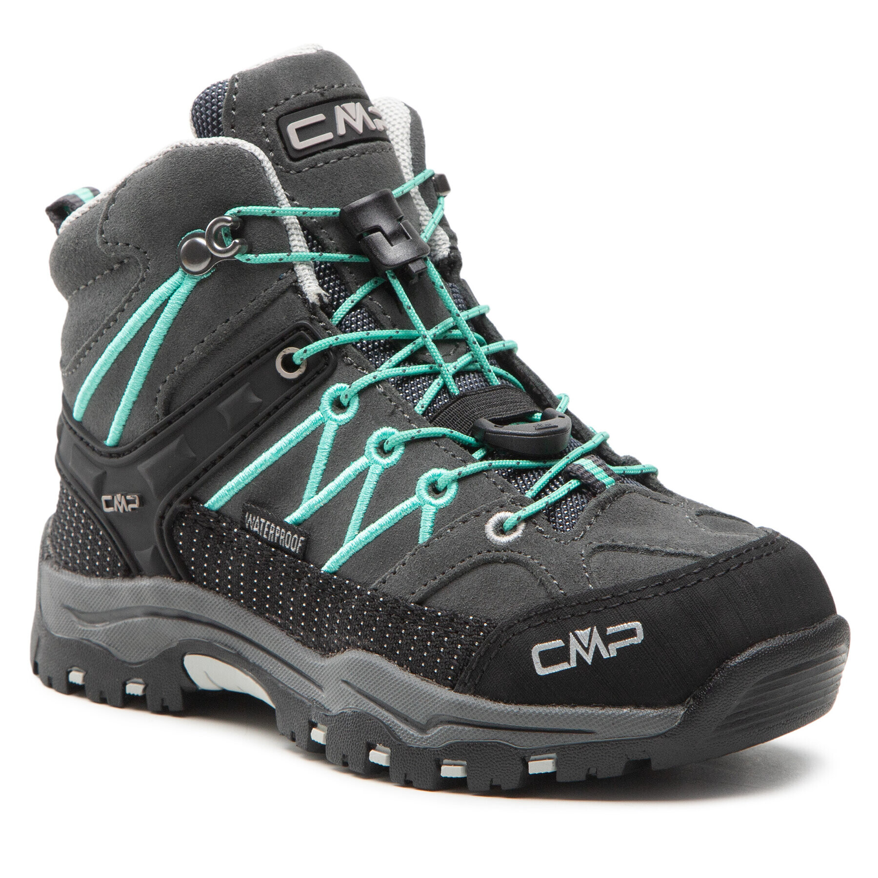 CMP Trekingová obuv Kids Rigel Mid Trekking Shoes Wp 3Q12944 Sivá - Pepit.sk