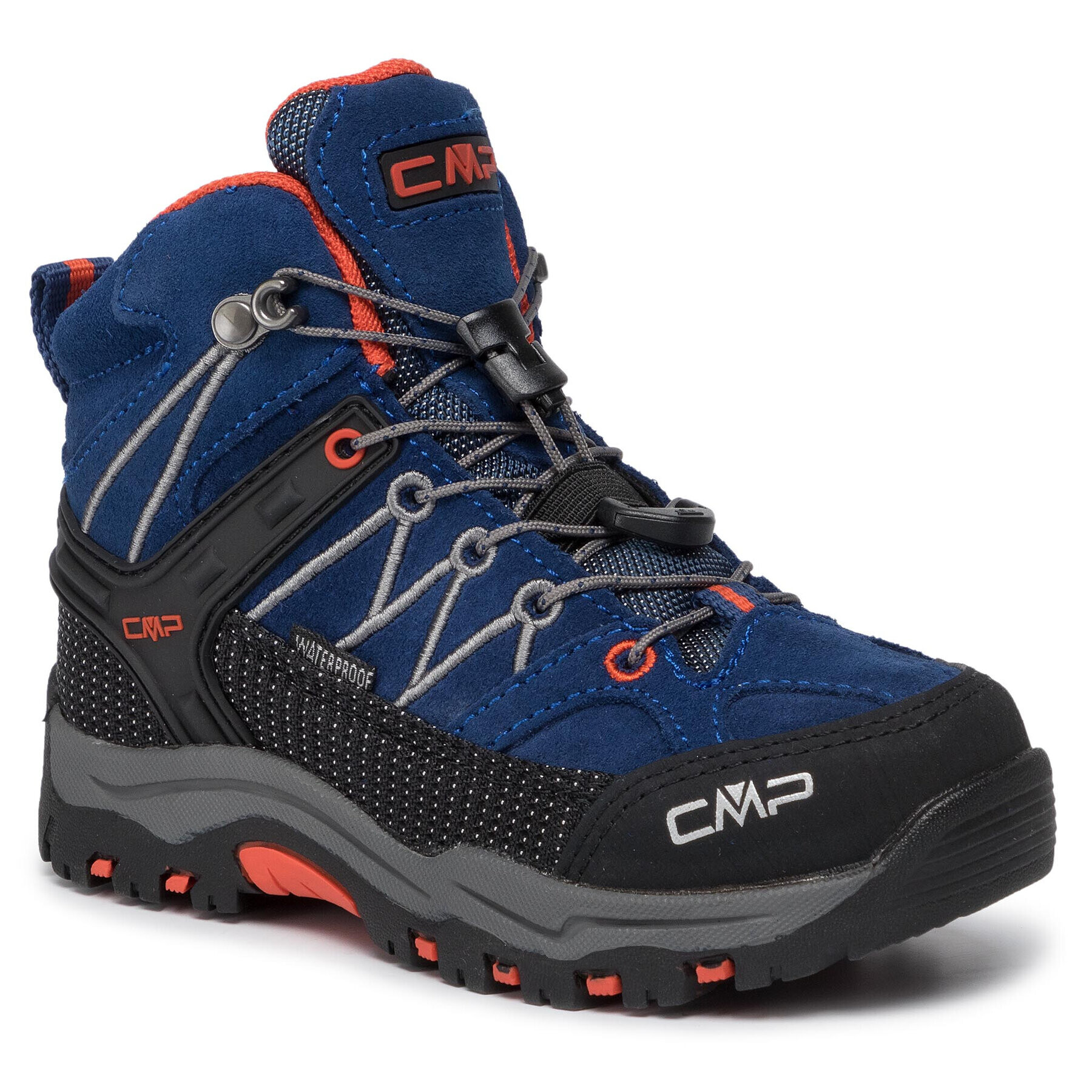 CMP Trekingová obuv Kids Rigel Mid Trekking Shoes Wp 3Q12944 Tmavomodrá - Pepit.sk