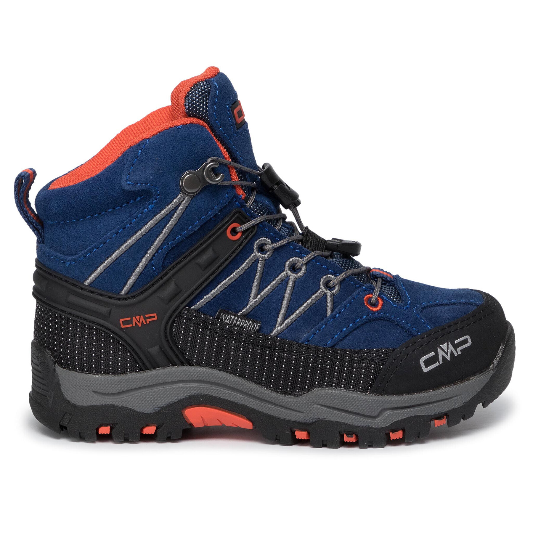 CMP Trekingová obuv Kids Rigel Mid Trekking Shoes Wp 3Q12944 Tmavomodrá - Pepit.sk