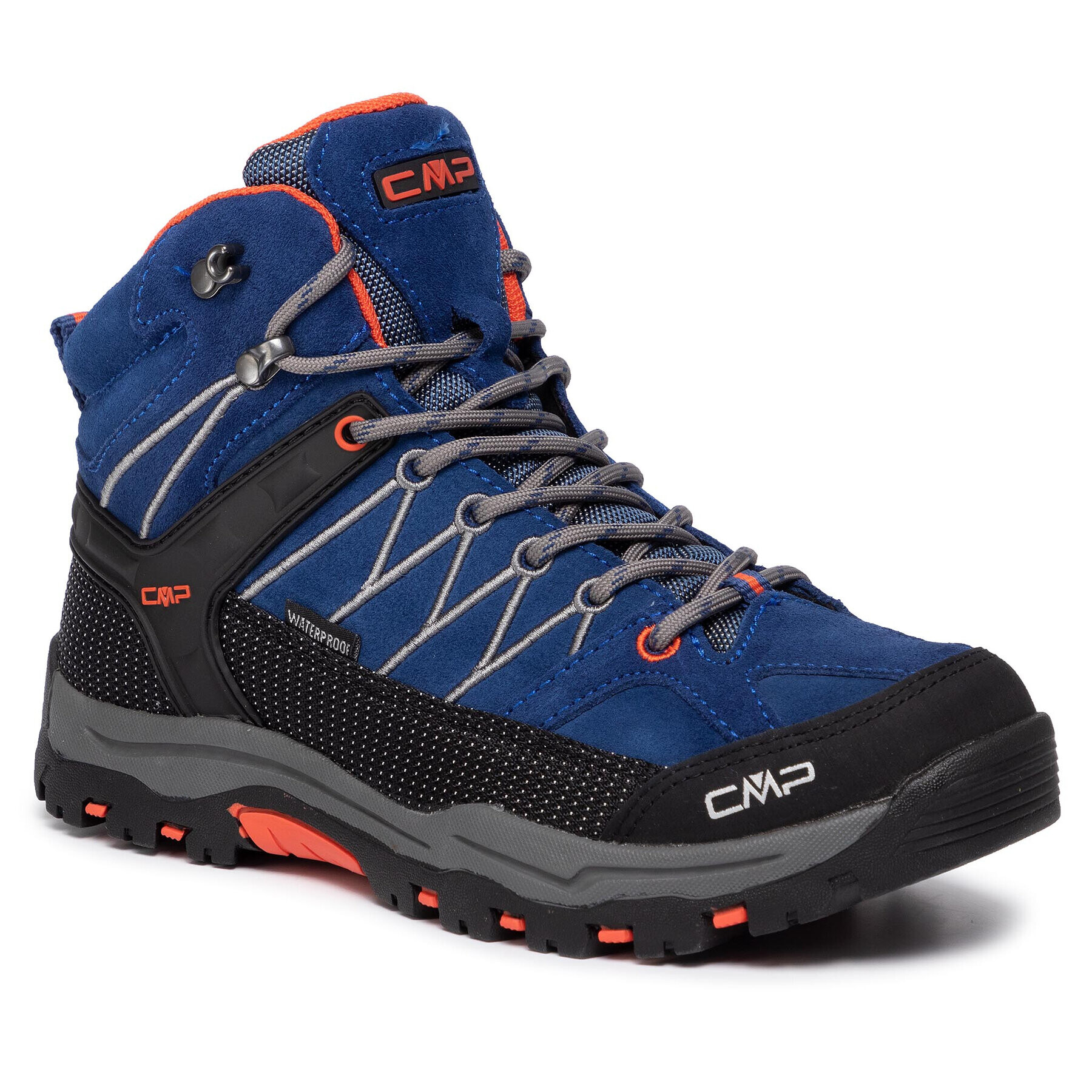 CMP Trekingová obuv Kids Rigel Mid Trekking Shoes Wp 3Q12944J Modrá - Pepit.sk