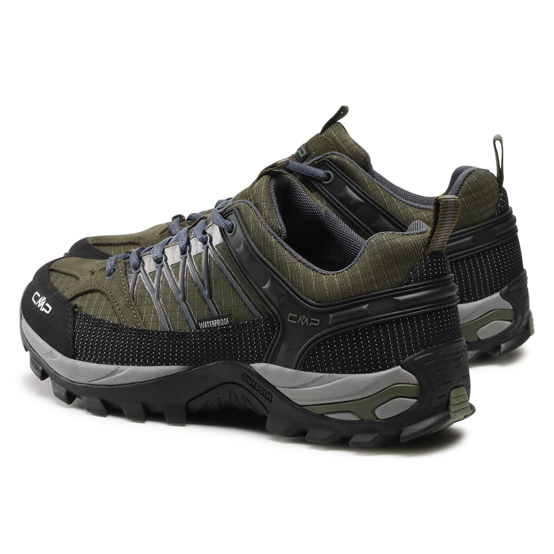 CMP Trekingová obuv Rigel Low Trekking Shoe Wp 3Q54457 Zelená - Pepit.sk