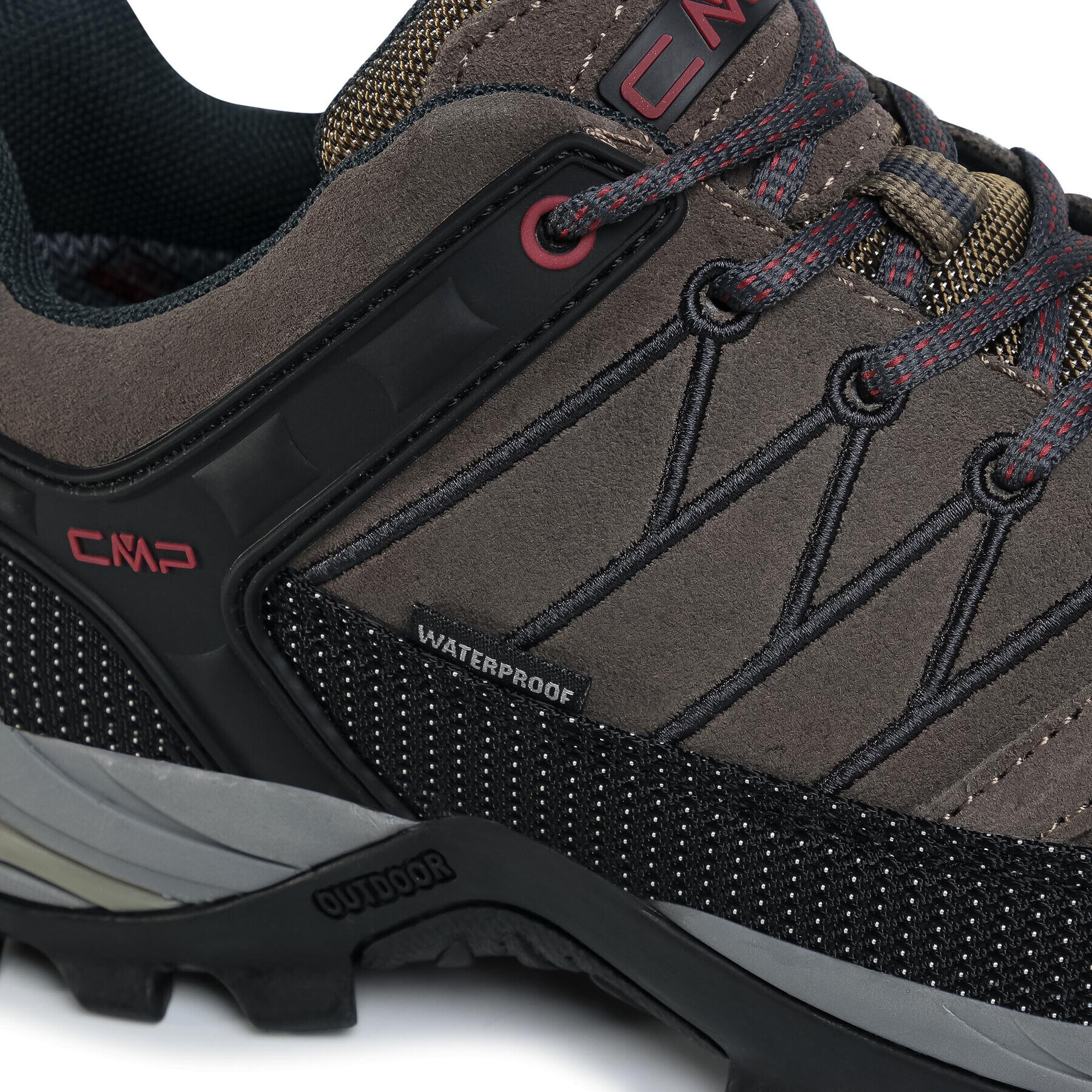 CMP Trekingová obuv Rigel Low Trekking Shoes Wp 3Q13247 Sivá - Pepit.sk