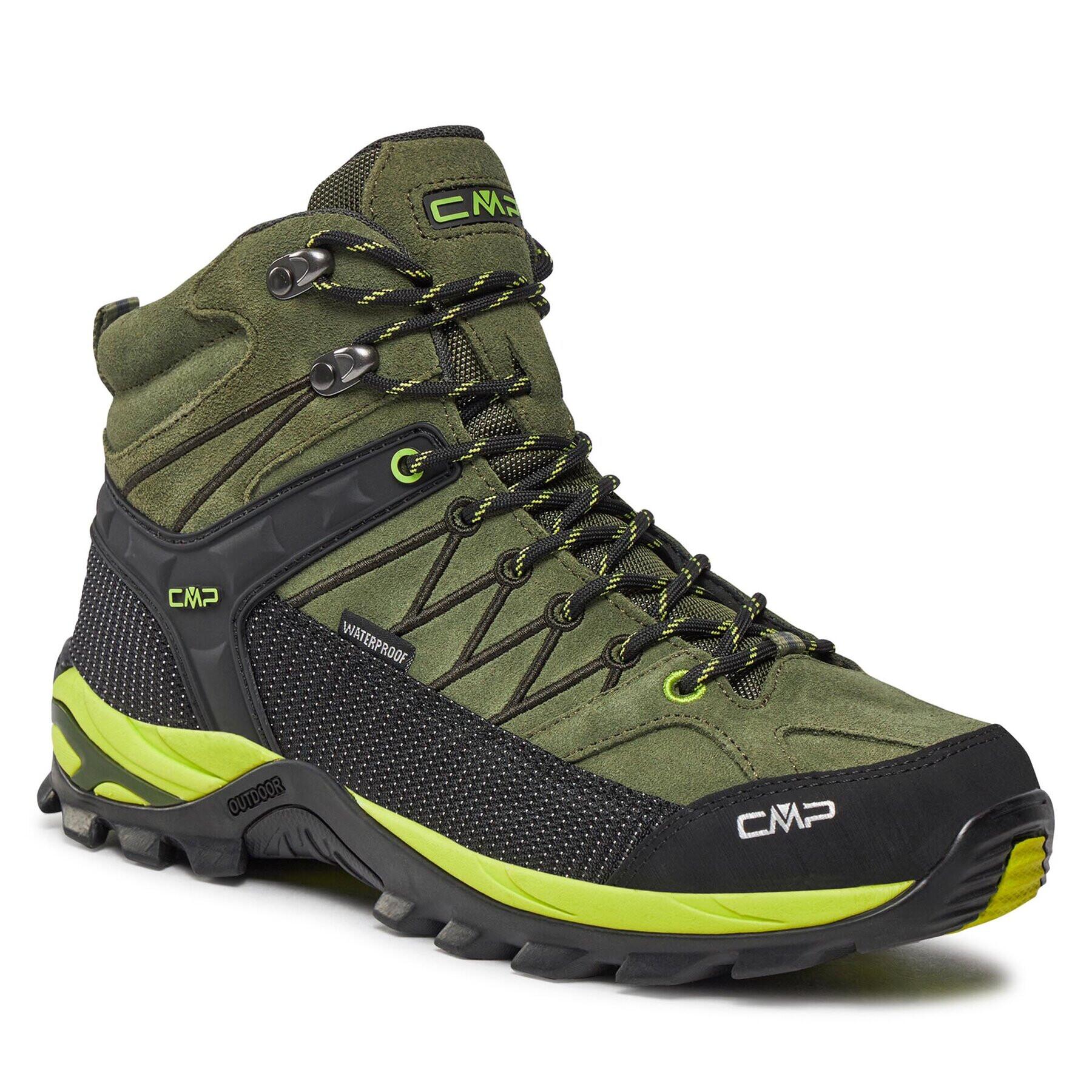 CMP Trekingová obuv Rigel Mid Trekking Shoes Wp 3Q12947 Kaki - Pepit.sk