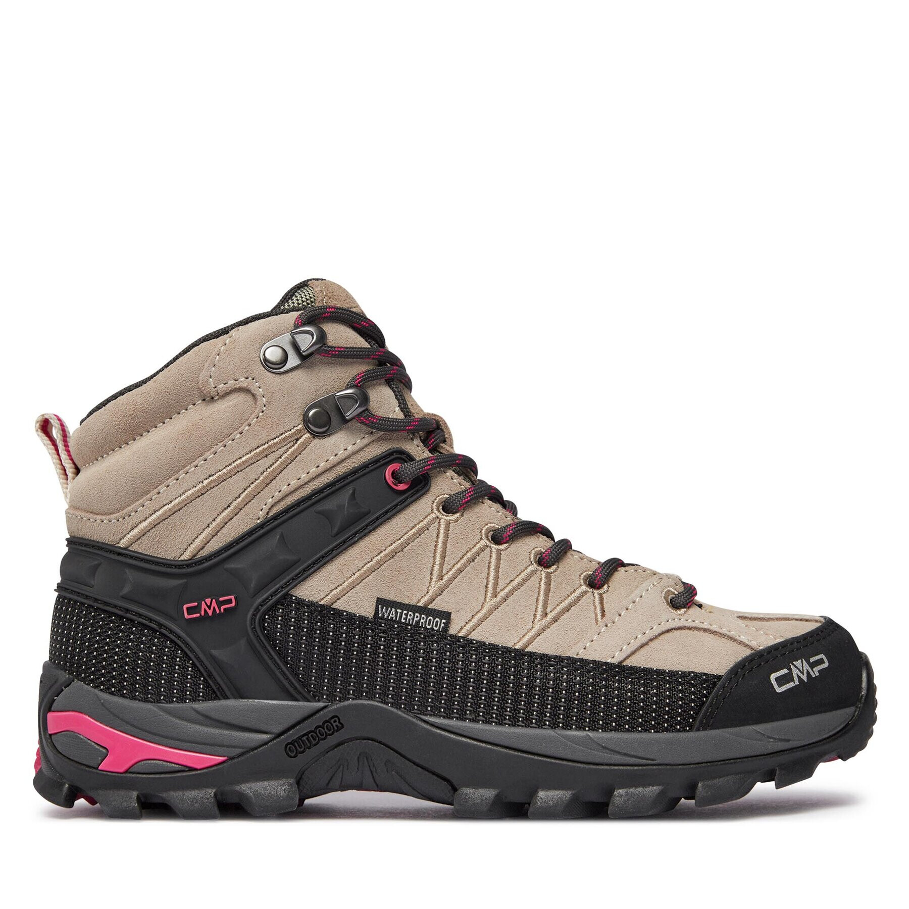 CMP Trekingová obuv Rigel Mid Wmn Trekking Shoe Wp 3Q12946 Béžová - Pepit.sk