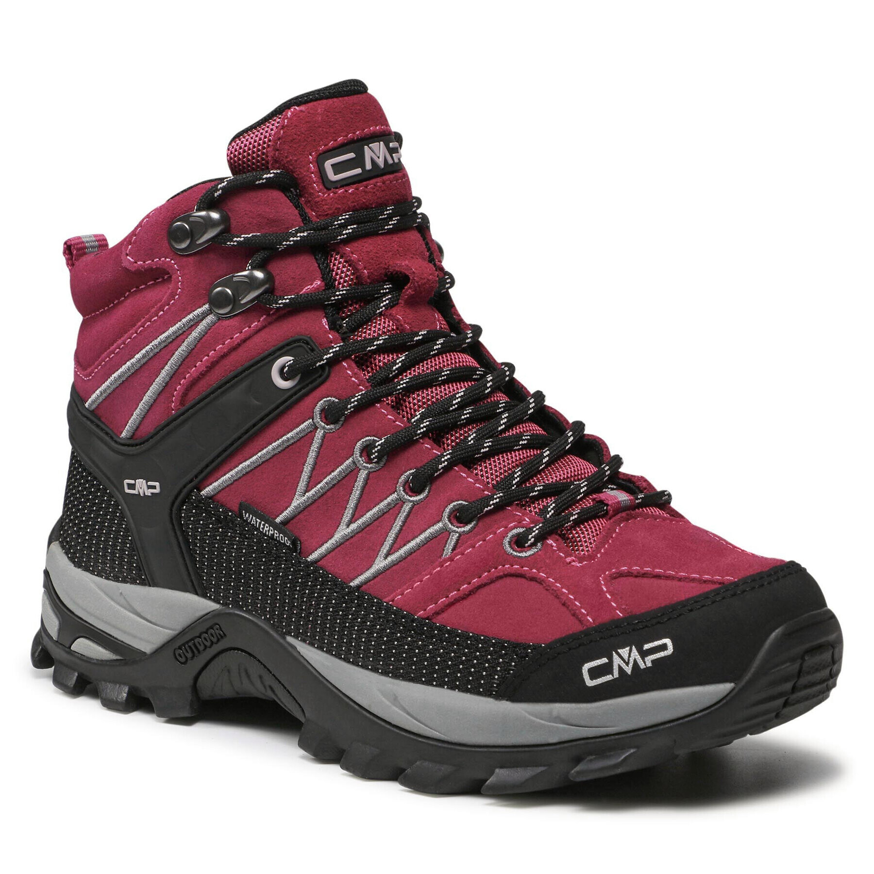 CMP Trekingová obuv Rigel Mid Wmn Trekking Shoe Wp 3Q12946 Bordová - Pepit.sk