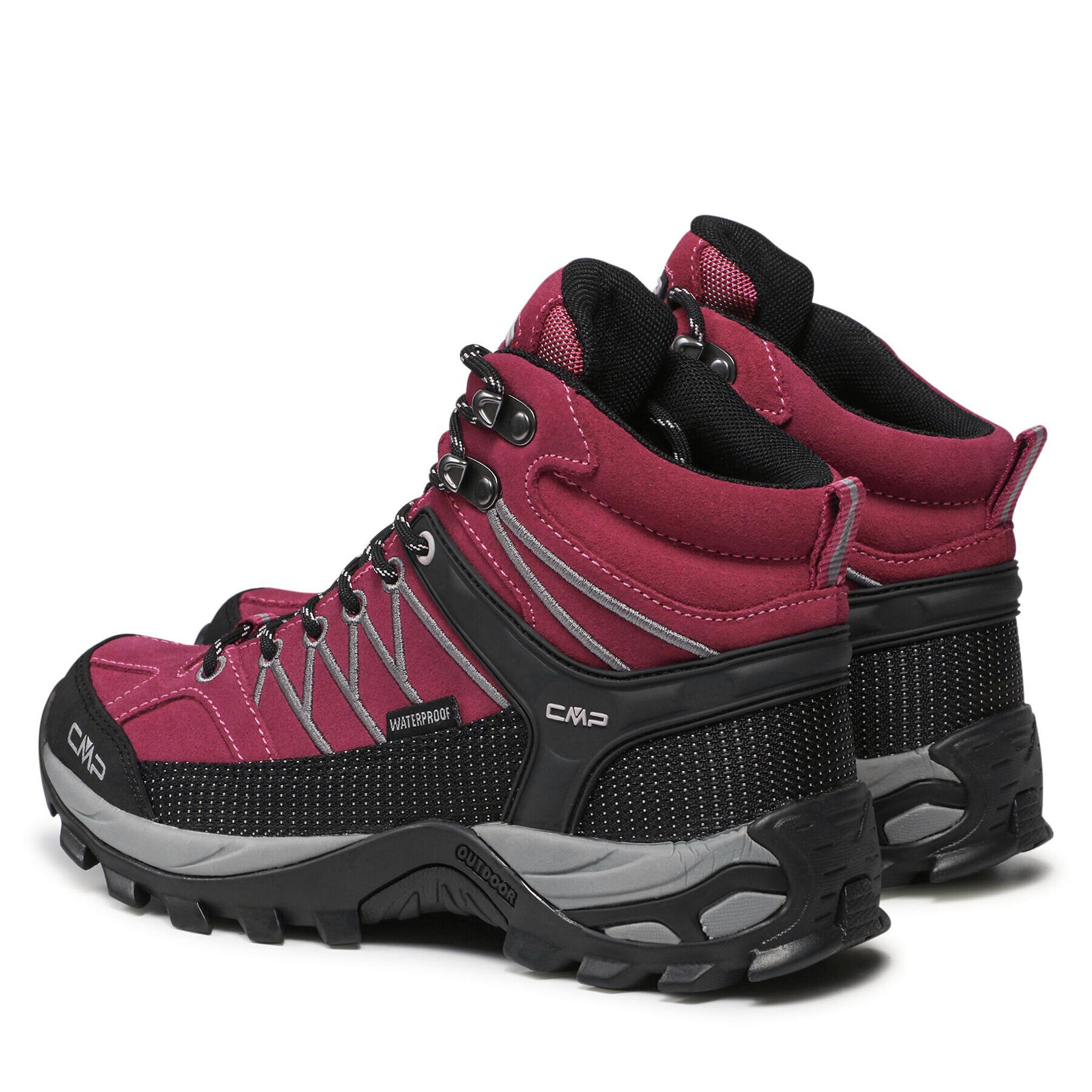 CMP Trekingová obuv Rigel Mid Wmn Trekking Shoe Wp 3Q12946 Bordová - Pepit.sk