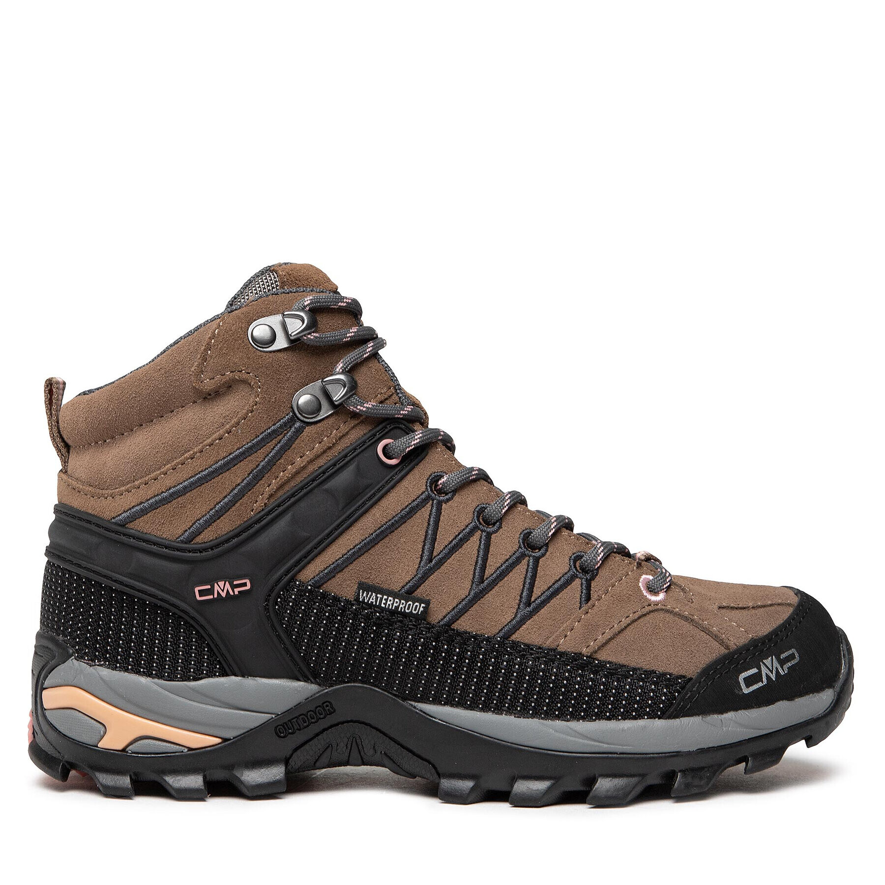 CMP Trekingová obuv Rigel Mid Wmn Trekking Shoe Wp 3Q12946 Hnedá - Pepit.sk