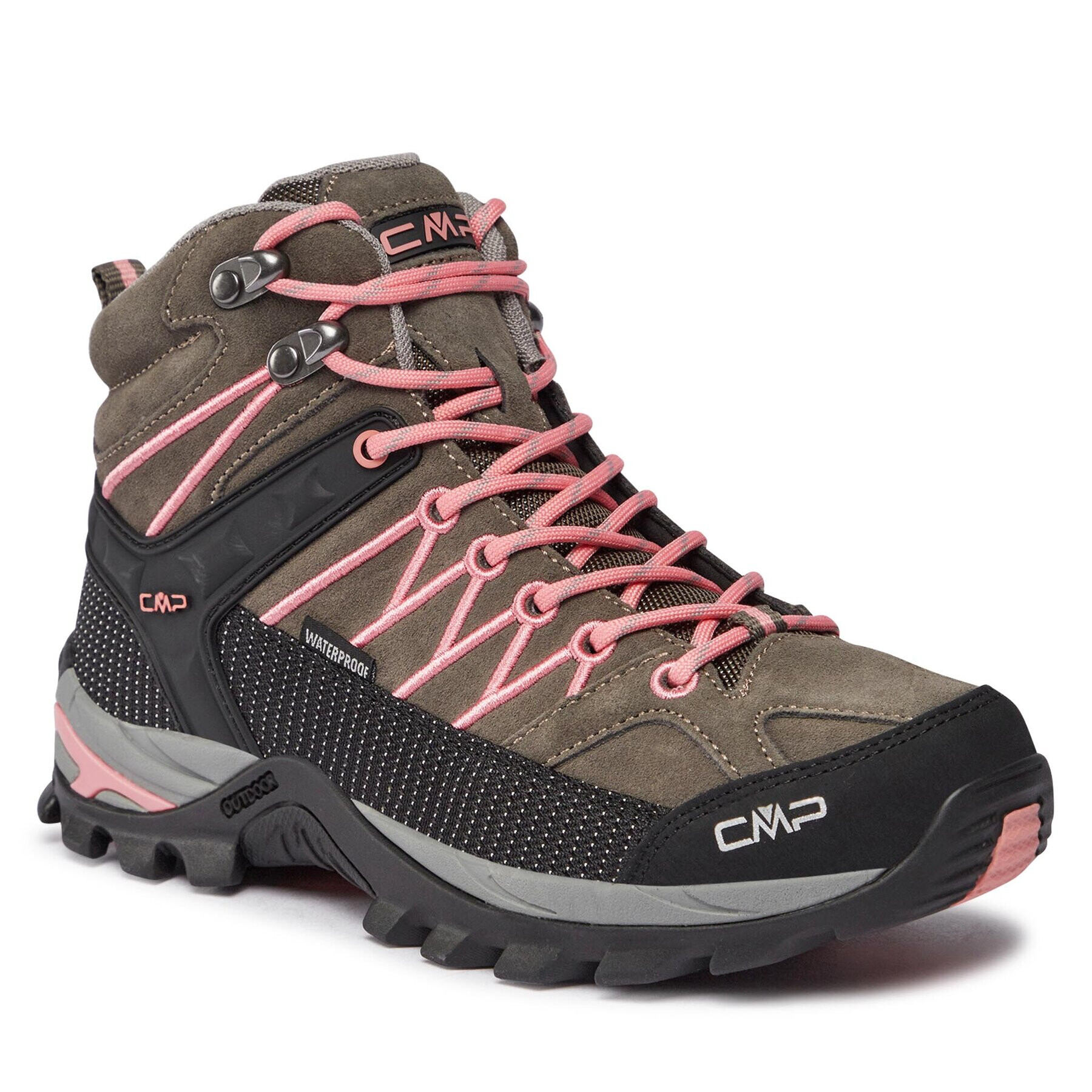 CMP Trekingová obuv Rigel Mid Wmn Trekking Shoe Wp 3Q12946 Hnedá - Pepit.sk