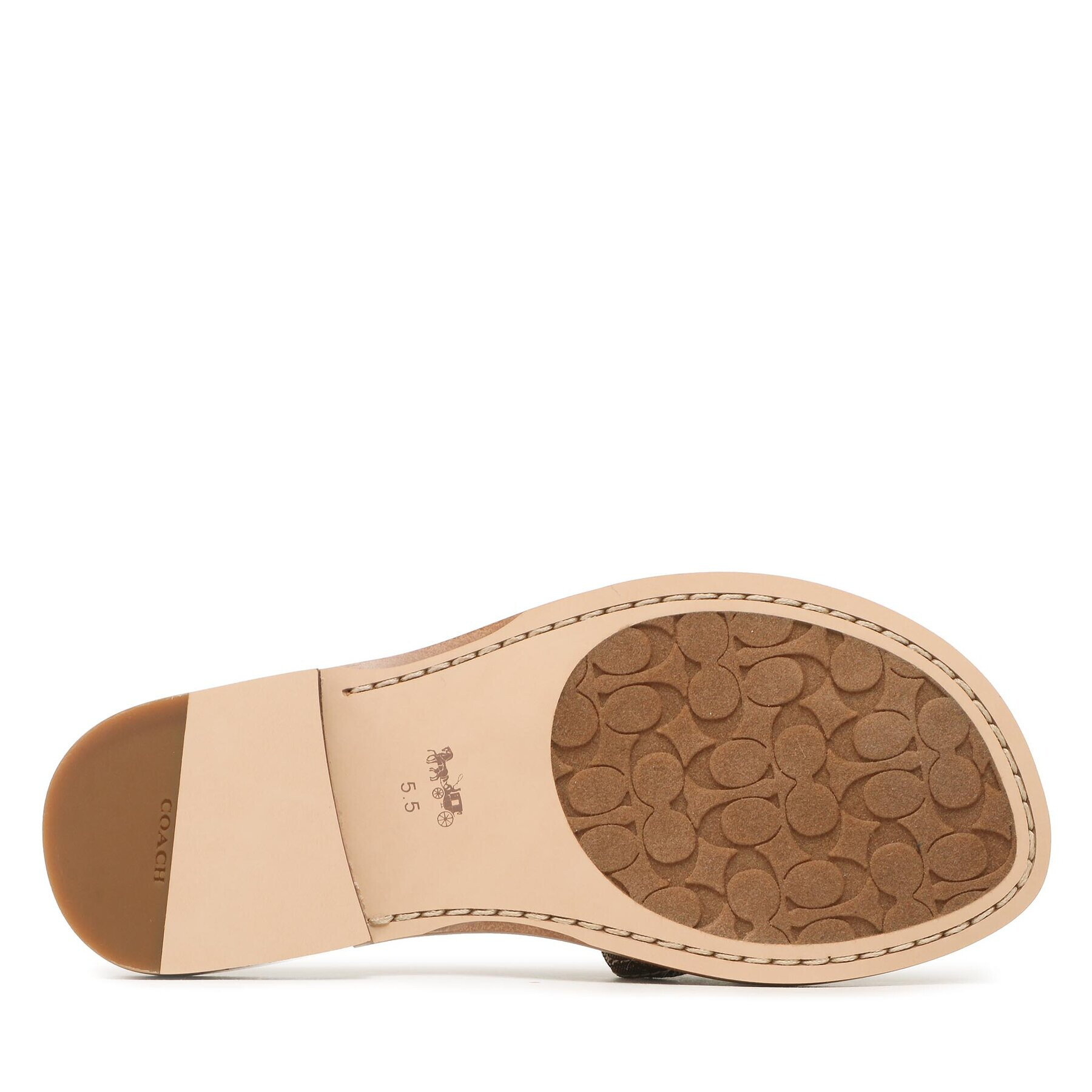 Coach Šľapky Ina Jacquard Sandal CI202 Hnedá - Pepit.sk