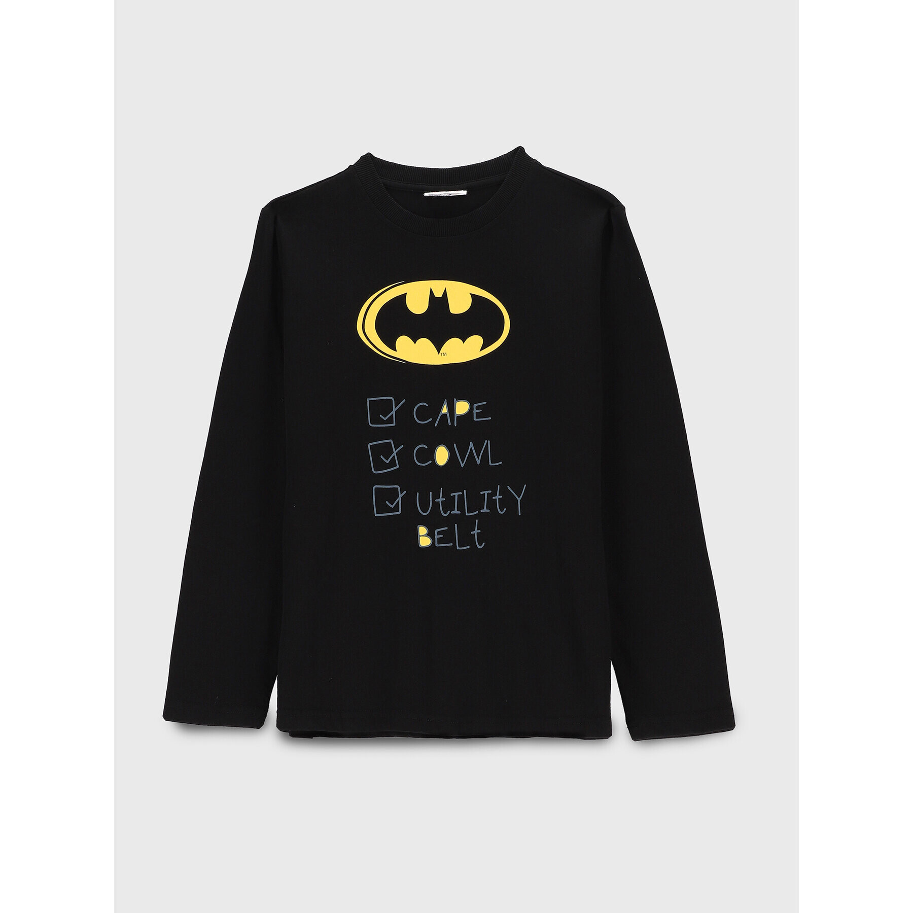 Coccodrillo Blúzka BATMAN ZC2143107LIB Čierna Regular Fit - Pepit.sk