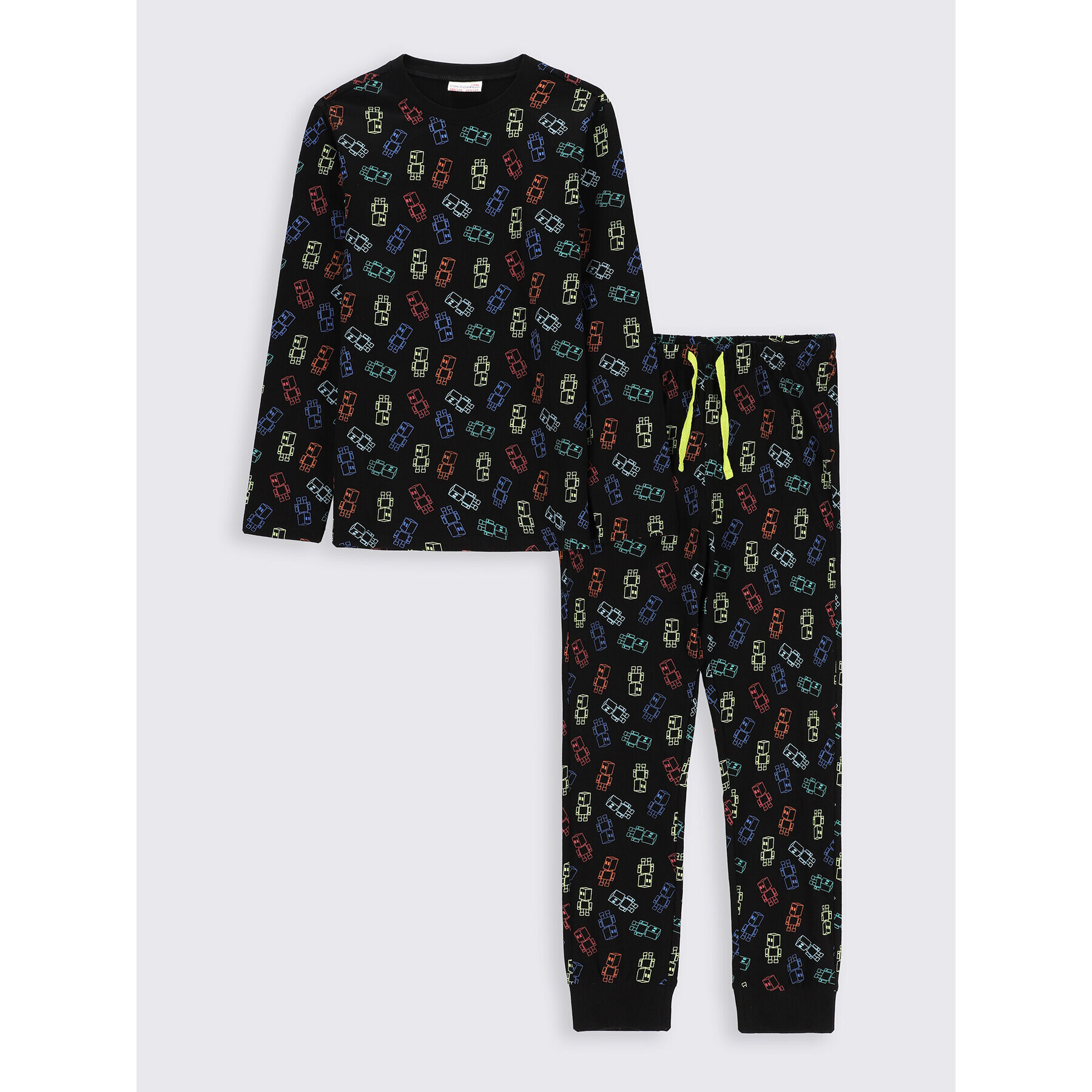 Coccodrillo Pyžamo ZC2448114PJS Čierna Regular Fit - Pepit.sk