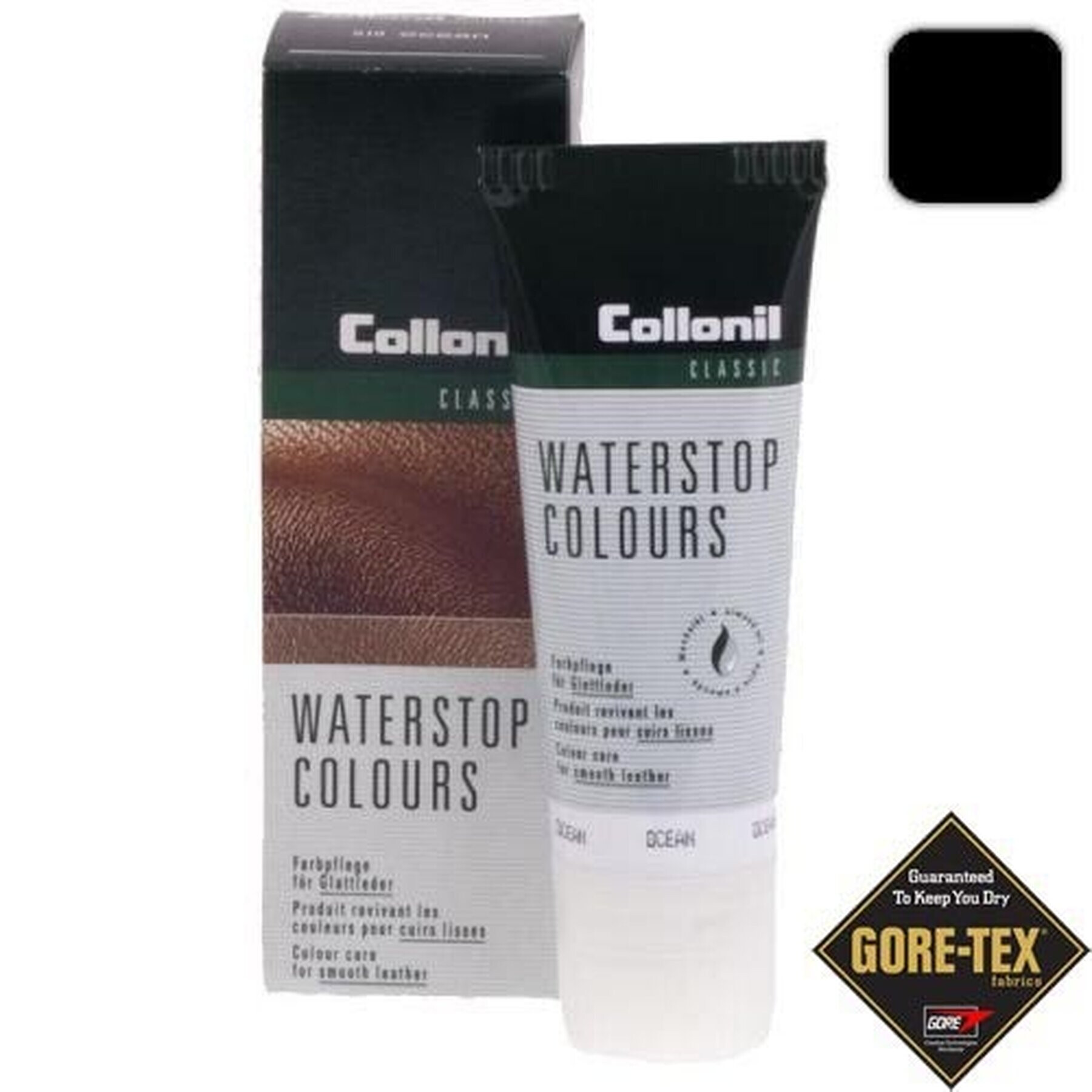 Collonil Pasta na obuv Waterstop Colours 75 ml Čierna - Pepit.sk