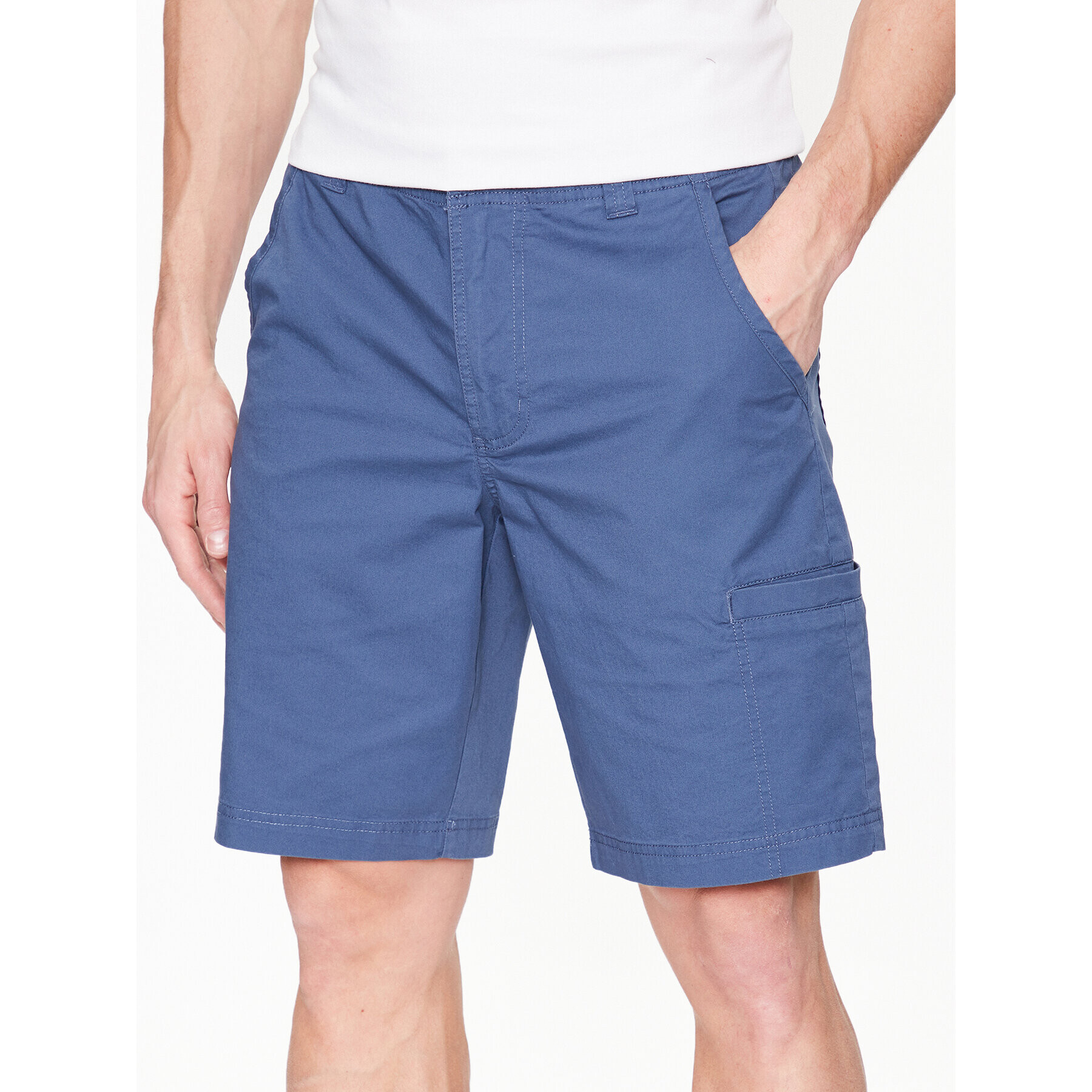 Columbia Bavlnené šortky Pine Canyon™ 2036851 Modrá Straight Fit - Pepit.sk