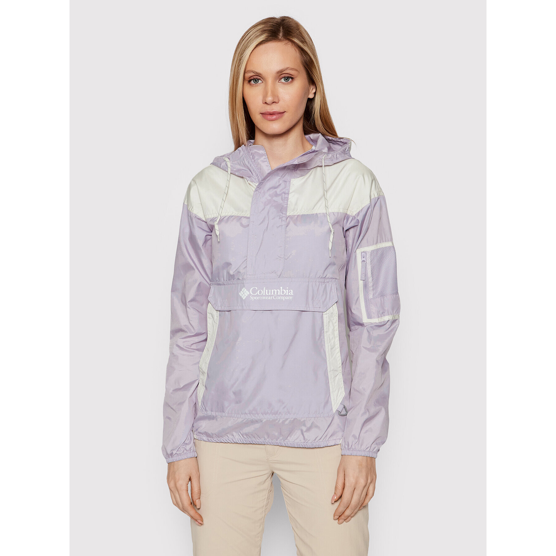 Columbia Bunda anorak Challenger™ 1870951 Fialová Regular Fit - Pepit.sk