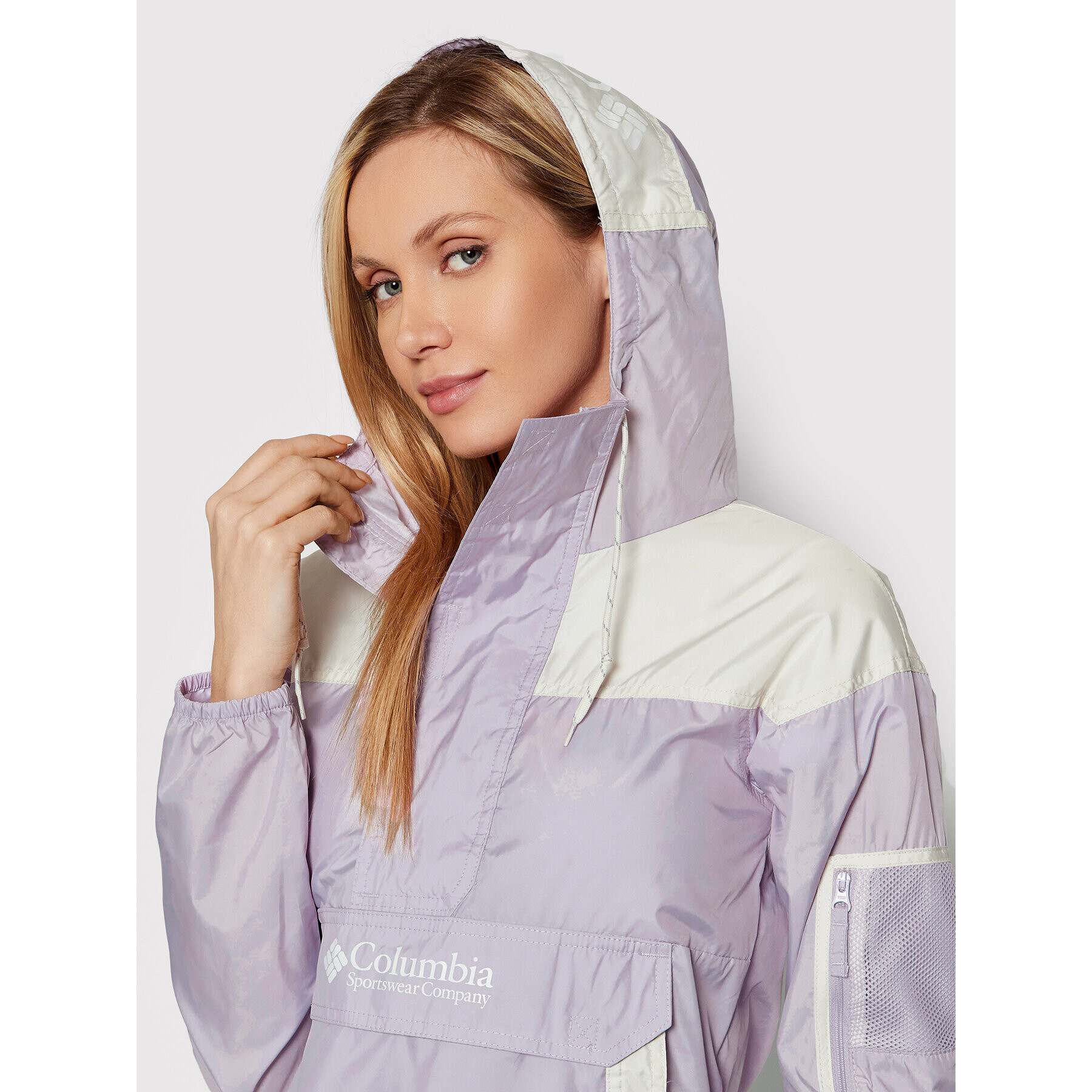 Columbia Bunda anorak Challenger™ 1870951 Fialová Regular Fit - Pepit.sk