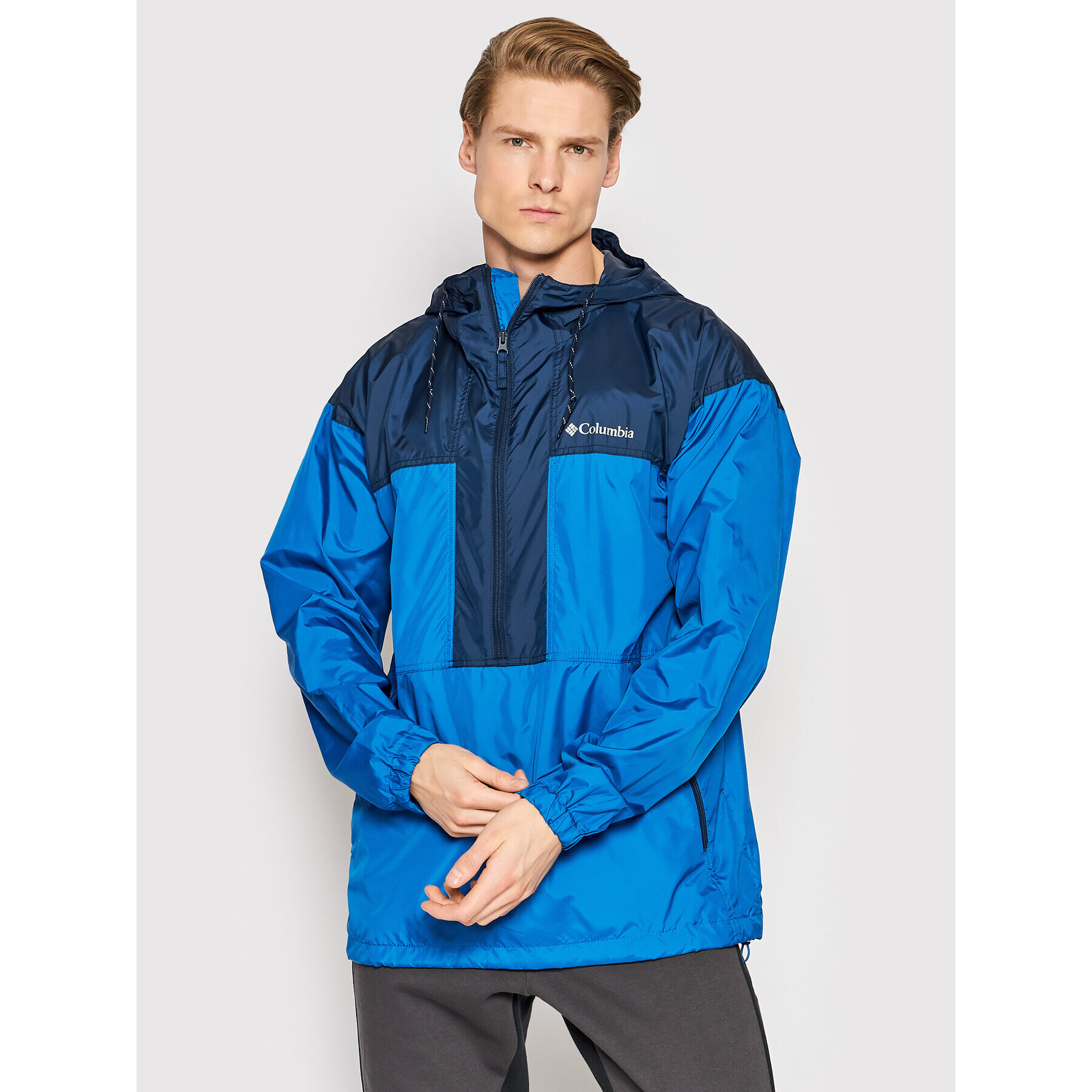 Columbia Bunda anorak Flash Challenger 1988723 Tmavomodrá Regular Fit - Pepit.sk