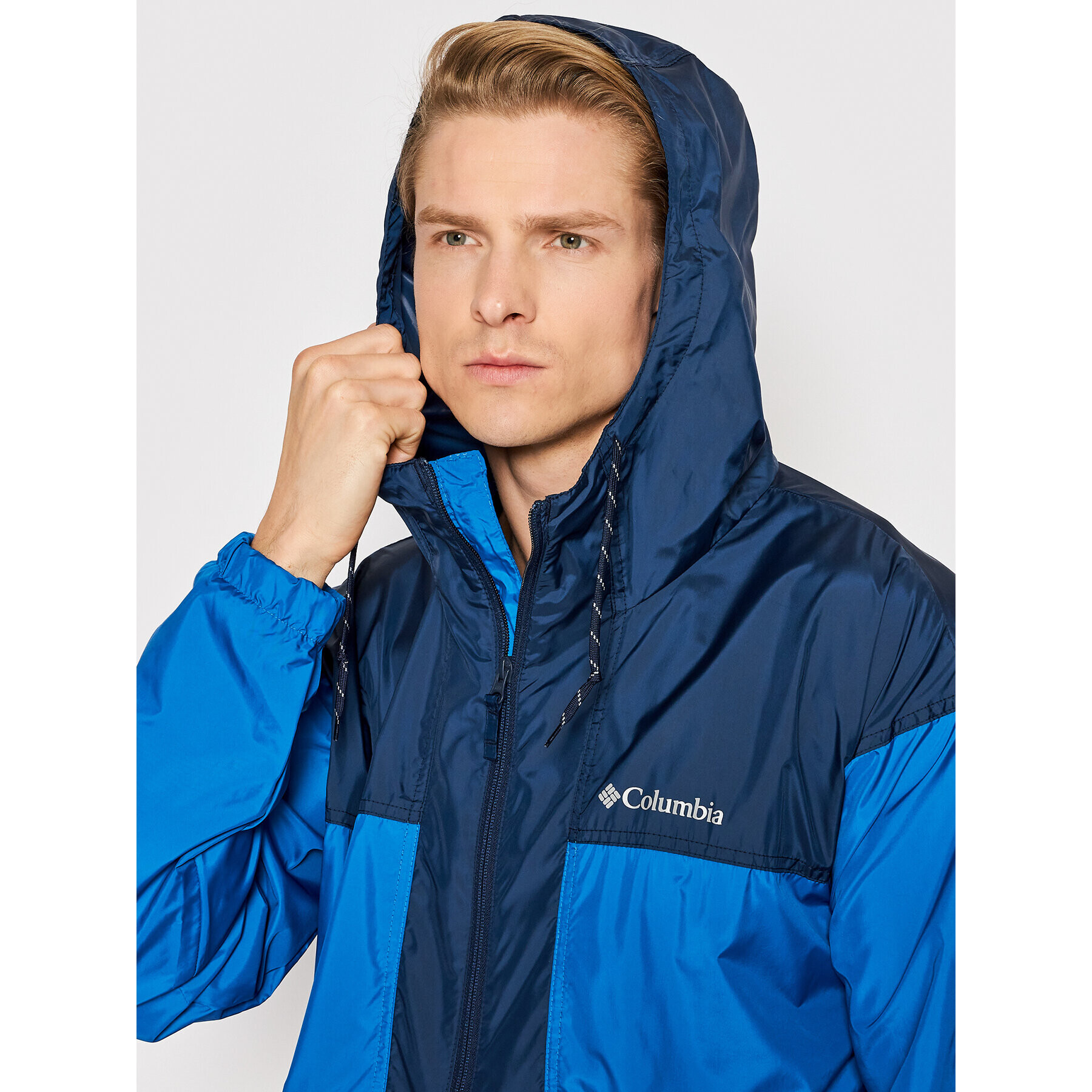 Columbia Bunda anorak Flash Challenger 1988723 Tmavomodrá Regular Fit - Pepit.sk