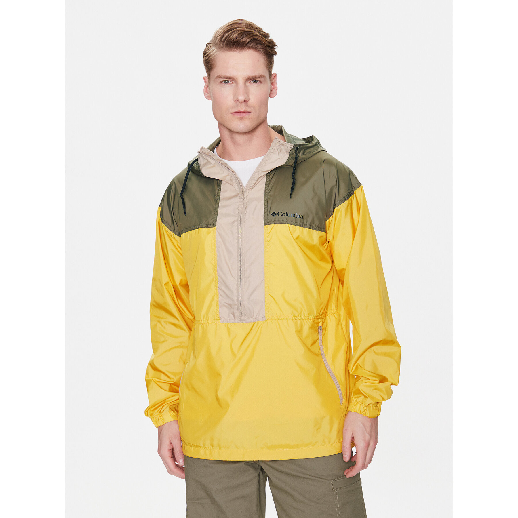 Columbia Bunda anorak Flash Challenger 1988723 Žltá Regular Fit - Pepit.sk