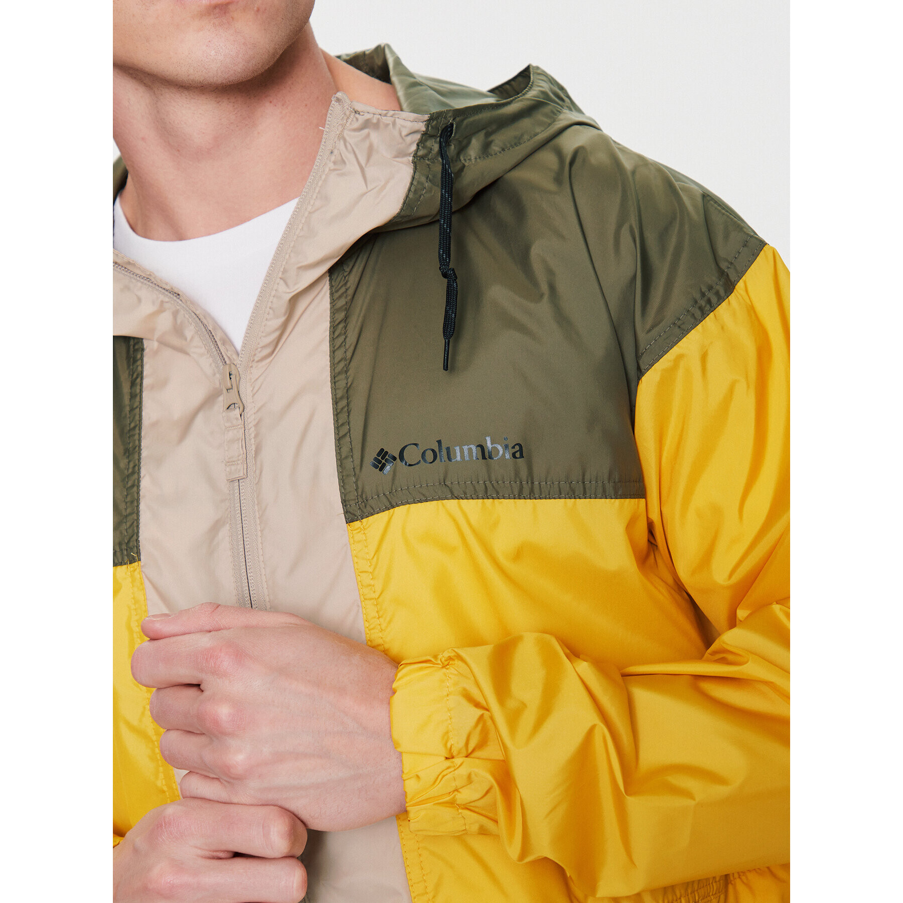 Columbia Bunda anorak Flash Challenger 1988723 Žltá Regular Fit - Pepit.sk