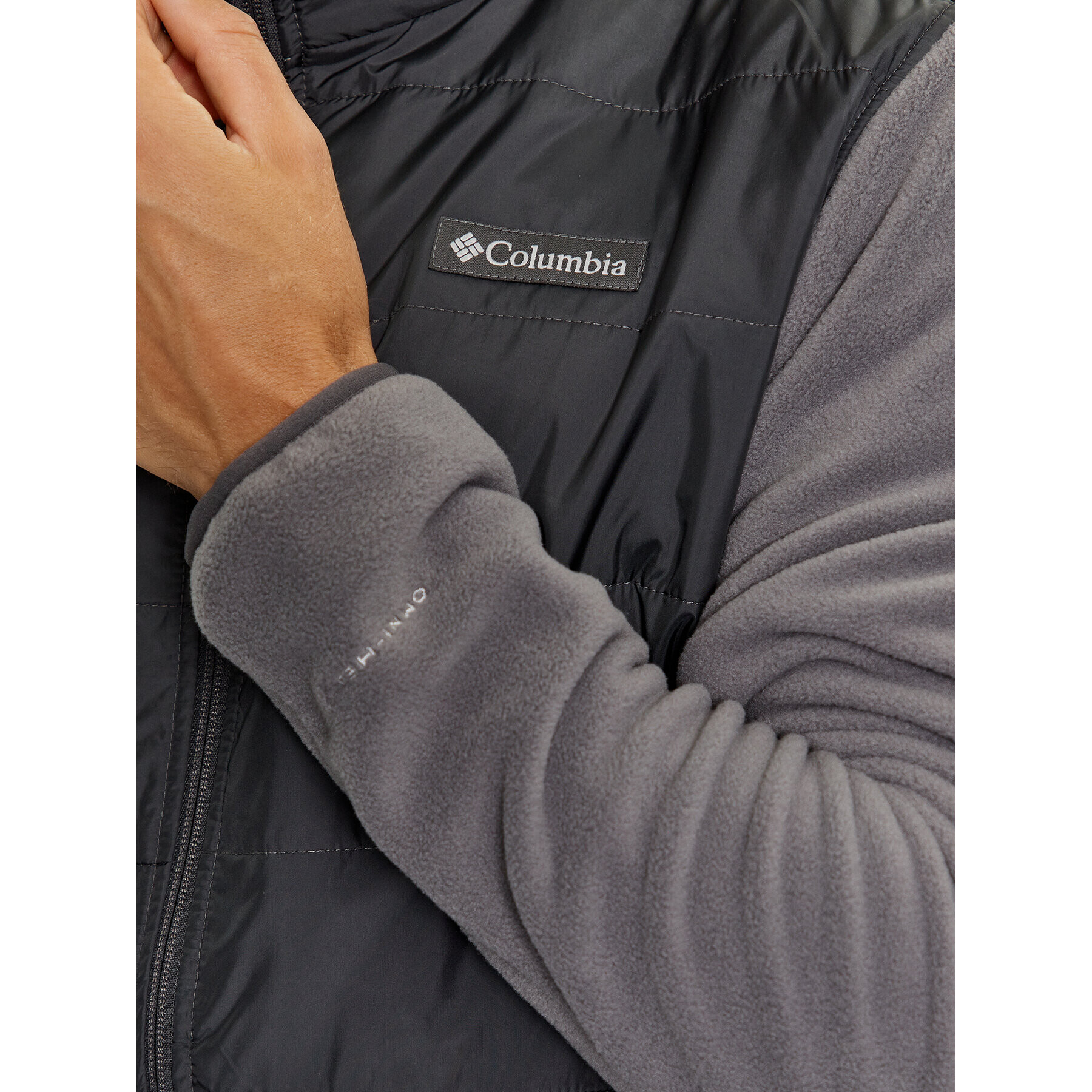 Columbia Fleecová mikina Basin Butte™ Fleece Full Zip Sivá Regular Fit - Pepit.sk