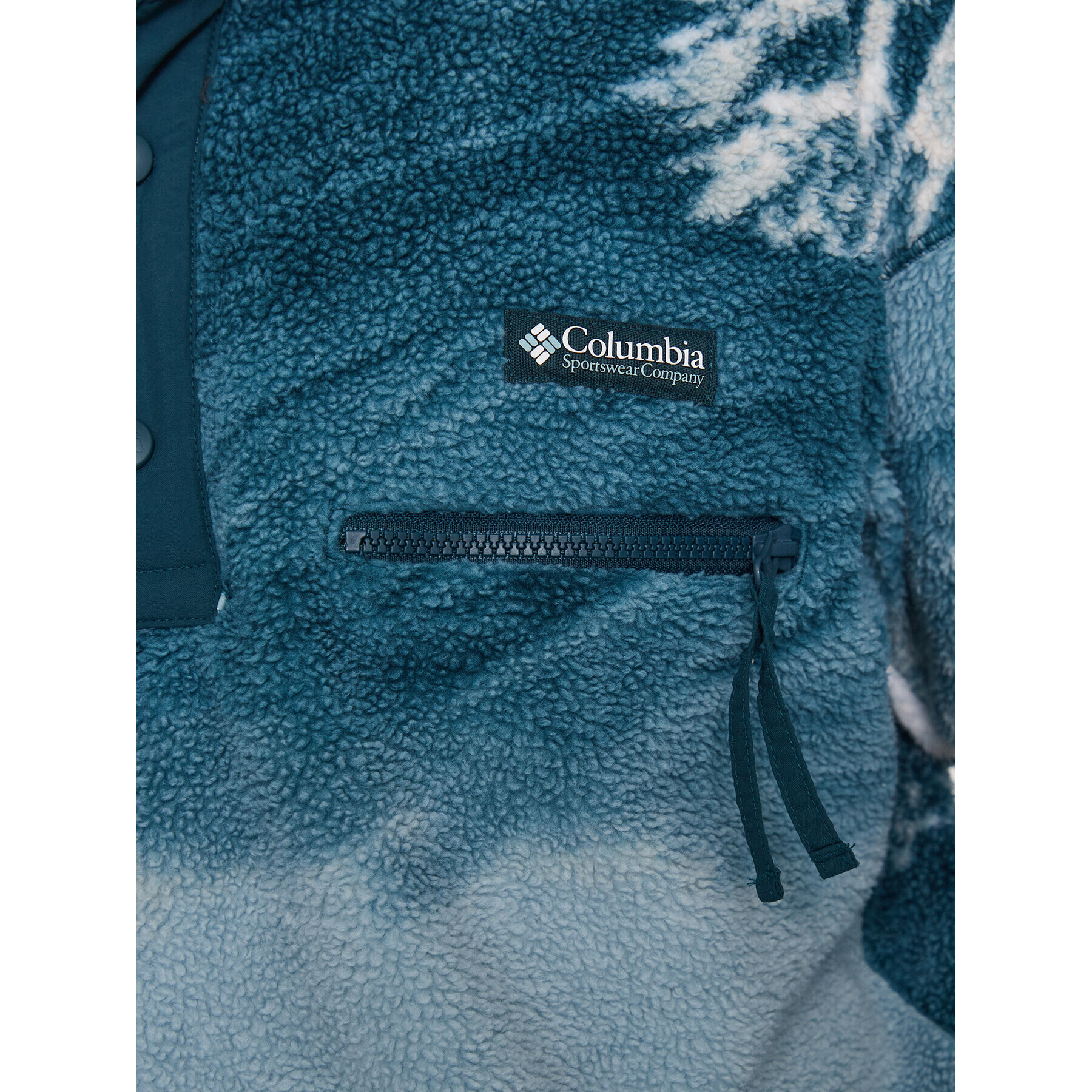 Columbia Fleecová mikina Helvetia™ Half Snap Fleece Modrá Regular Fit - Pepit.sk