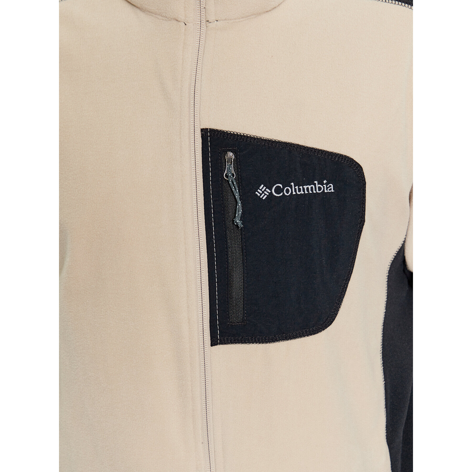 Columbia Fleecová mikina Klamath Range™ Full Zip Hnedá Regular Fit - Pepit.sk