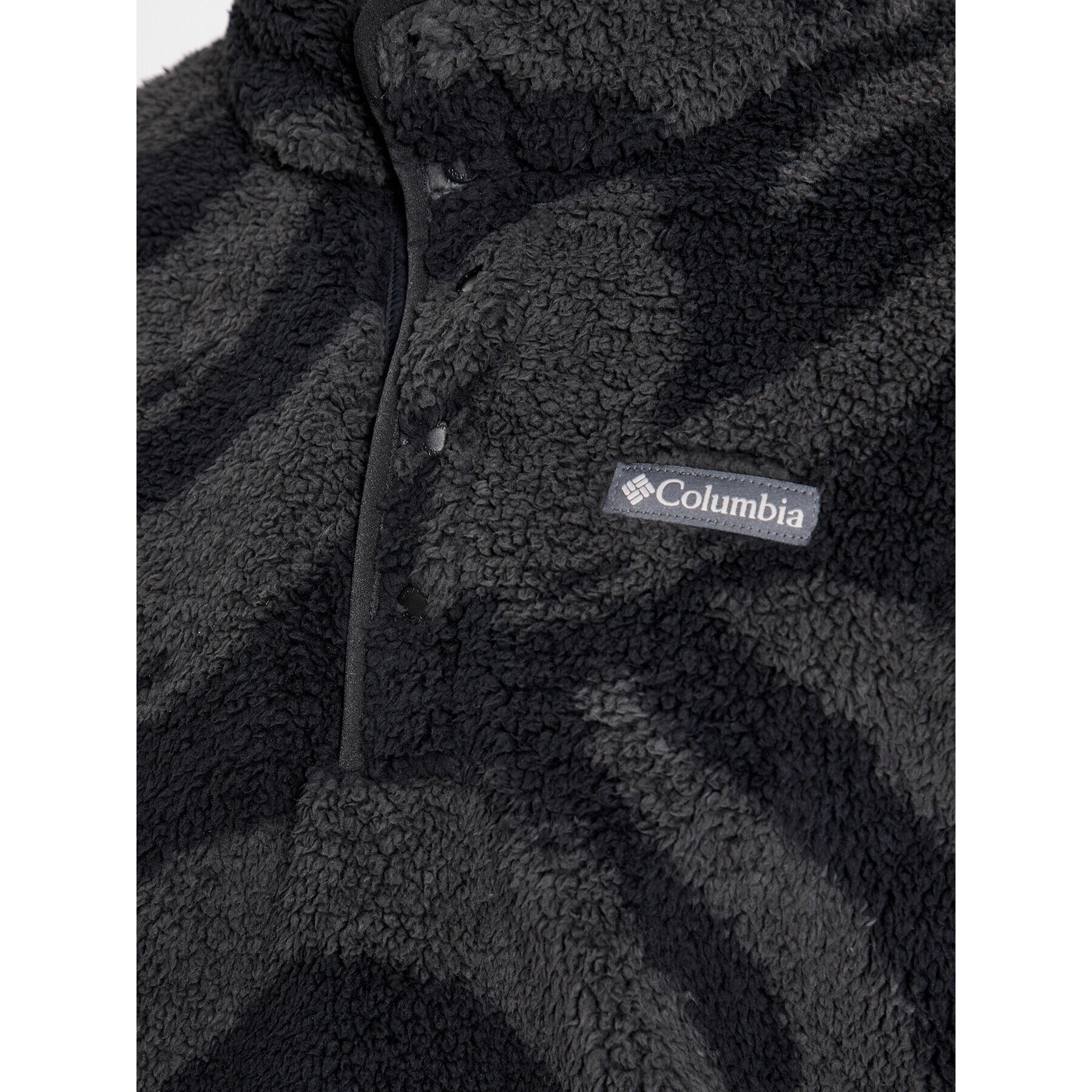 Columbia Fleecová mikina Rugged Ridge™ II Sherpa 1/2 Snap Čierna Regular Fit - Pepit.sk