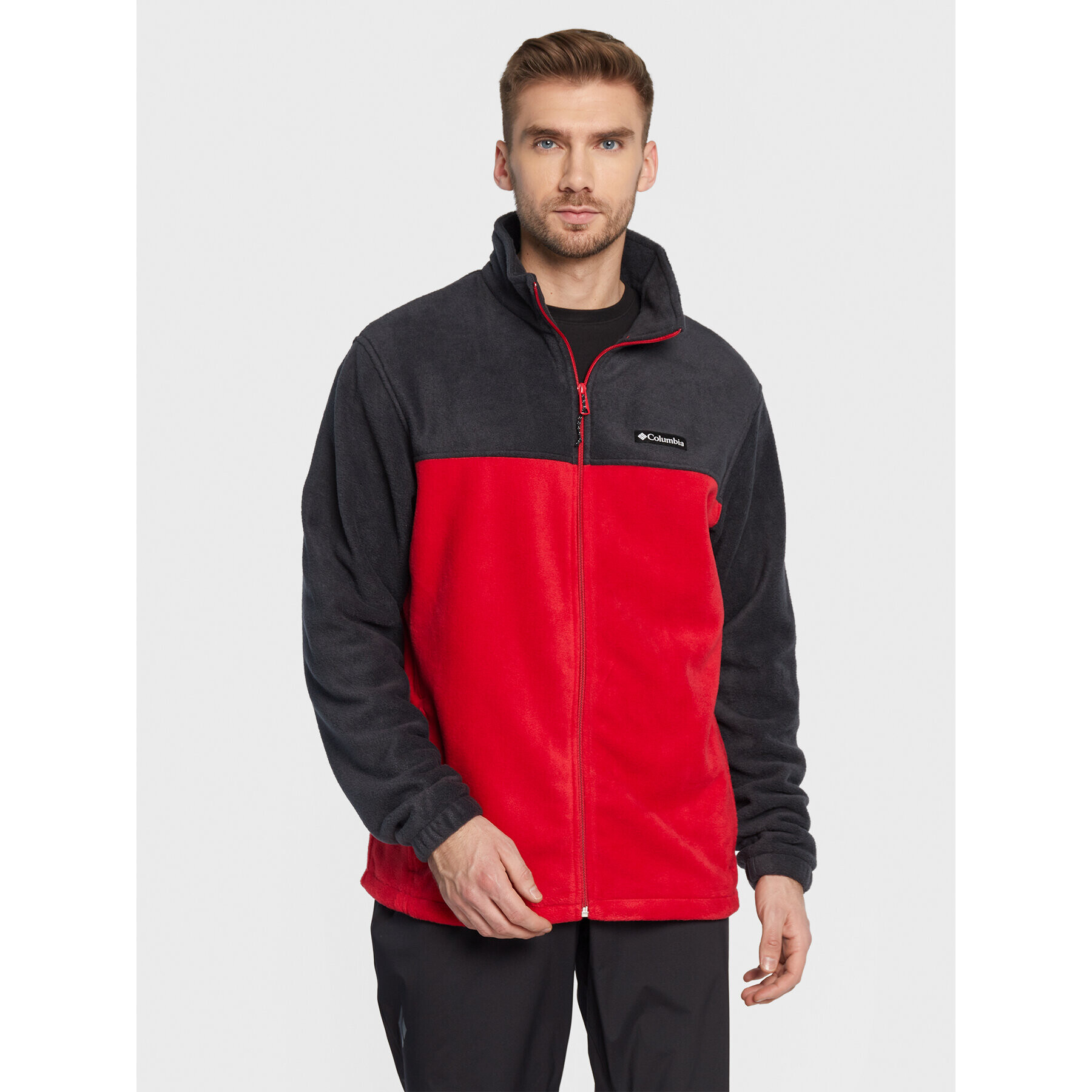 Columbia Fleecová mikina Steens Mountain™ 1476671 Červená Regular Fit - Pepit.sk