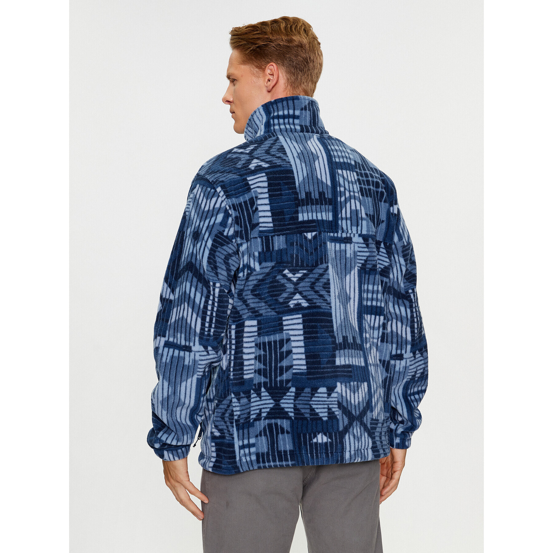 Columbia Fleecová mikina Steens Mountain™ Printed Jacket Modrá Regular Fit - Pepit.sk