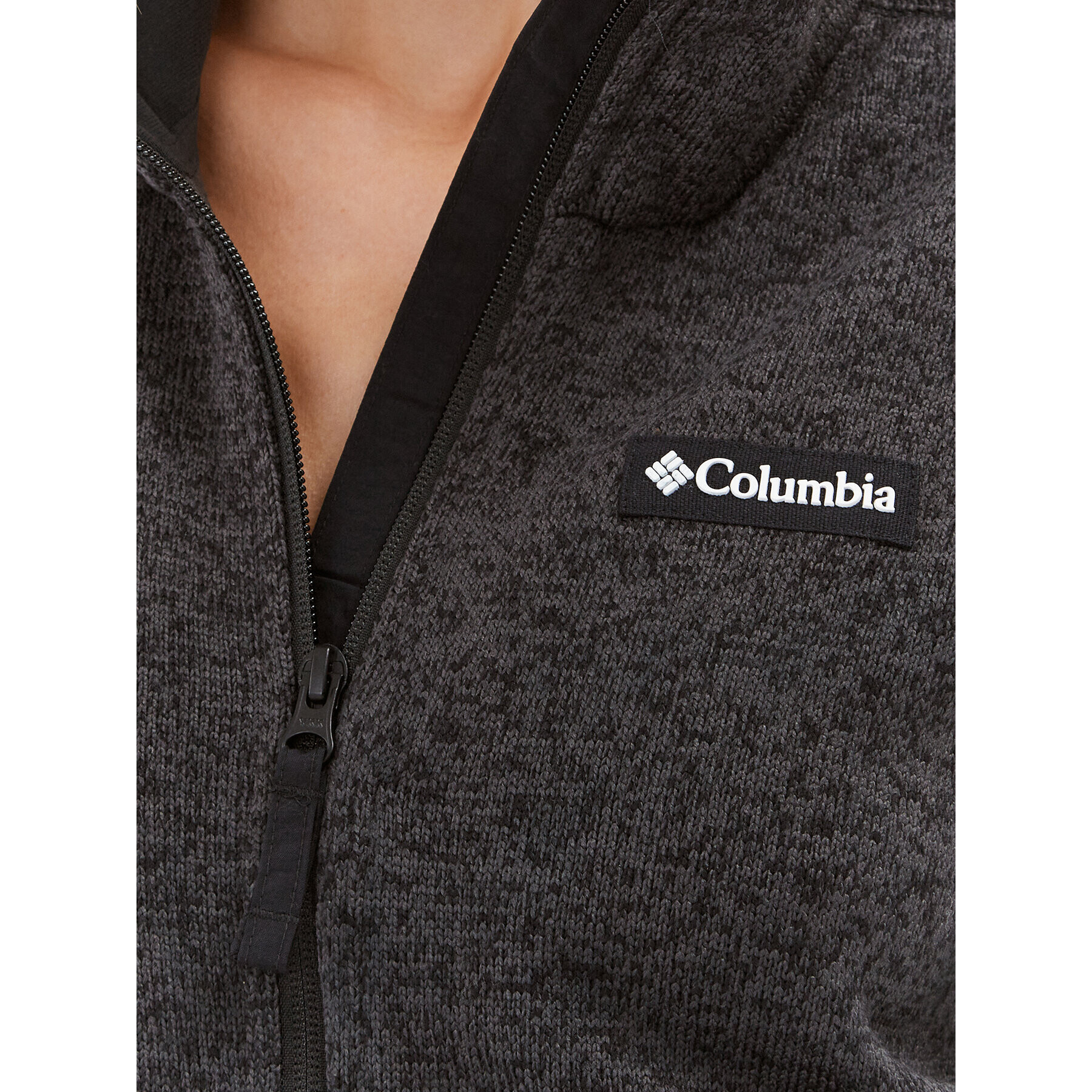 Columbia Fleecová mikina W Sweater Weather™ Full Zip Čierna Regular Fit - Pepit.sk