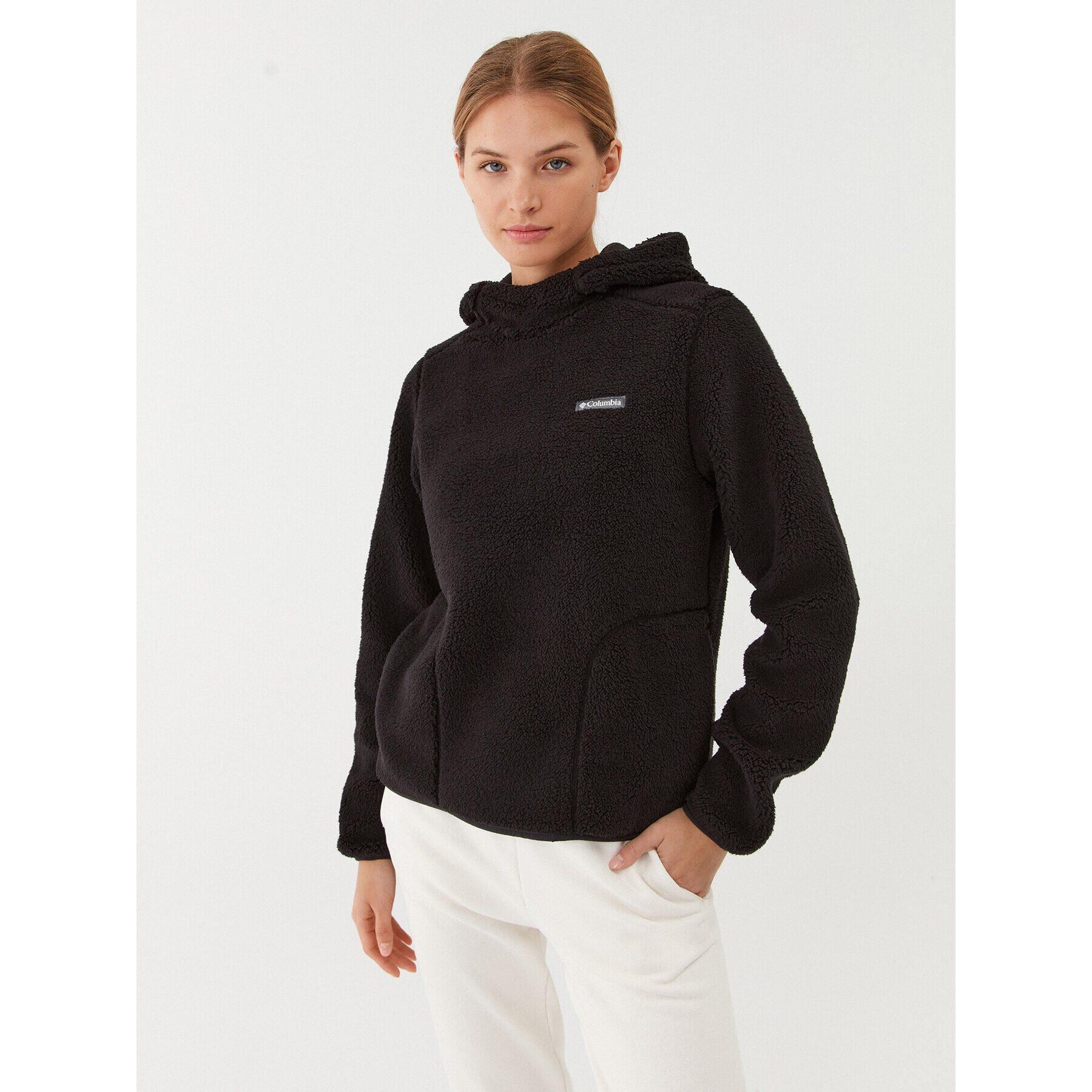 Columbia Fleecová mikina West Bend™ Hoodie Čierna Regular Fit - Pepit.sk