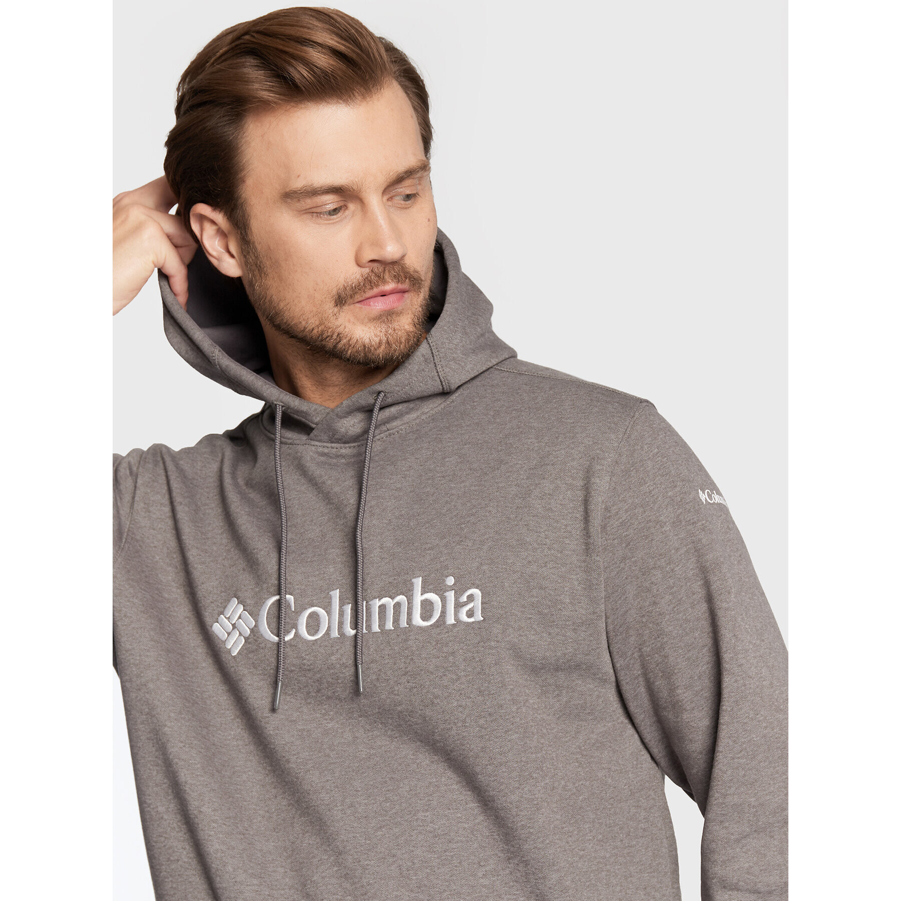 Columbia Mikina Csc Basic Logo 1681664 Sivá Regular Fit - Pepit.sk