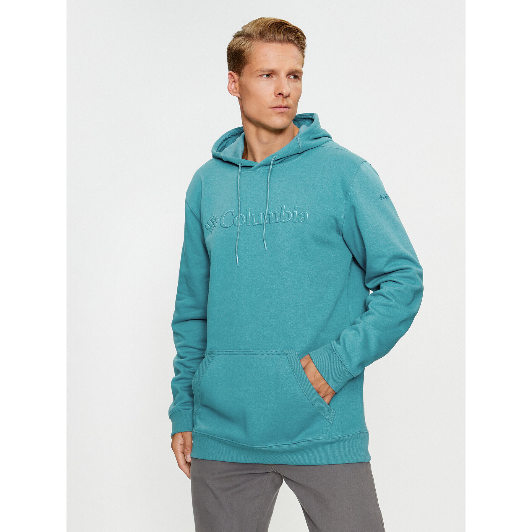 Columbia Mikina CSC Basic Logo™ II Hoodie Modrá Regular Fit - Pepit.sk