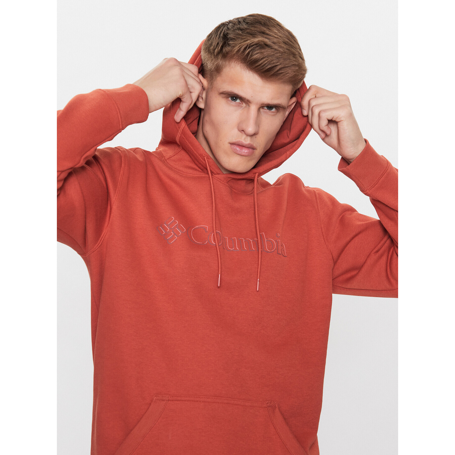 Columbia Mikina CSC Basic Logo™ II Hoodie Oranžová Regular Fit - Pepit.sk