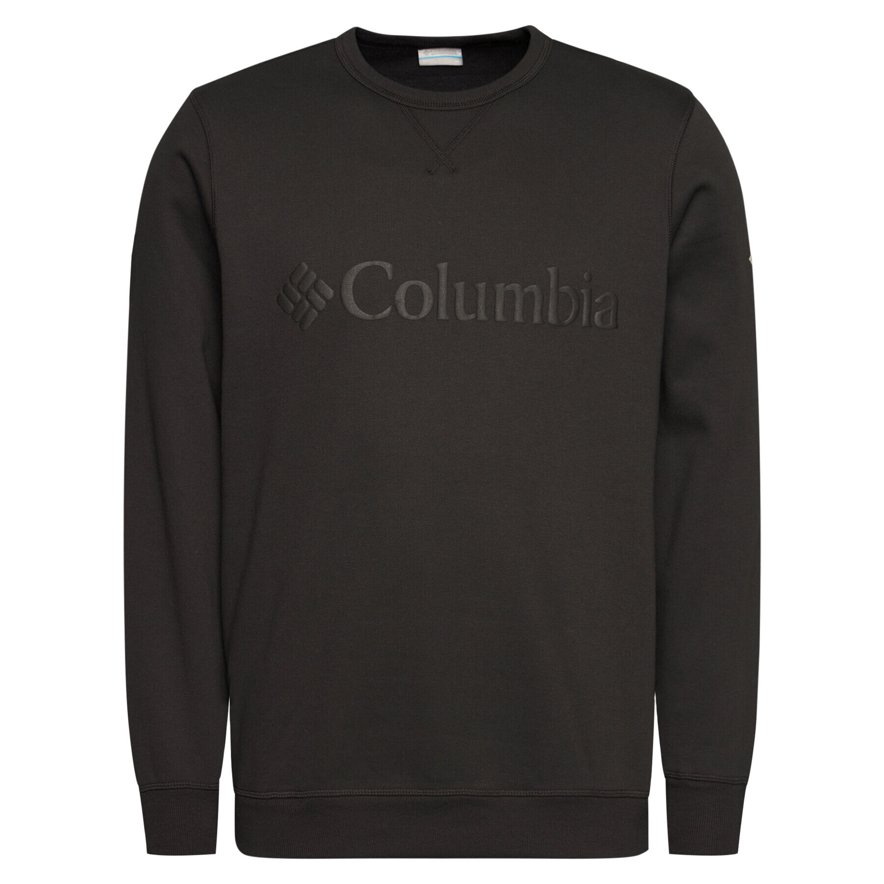 Columbia Mikina Logo Fleece Crew 1884931 Čierna Regular Fit - Pepit.sk