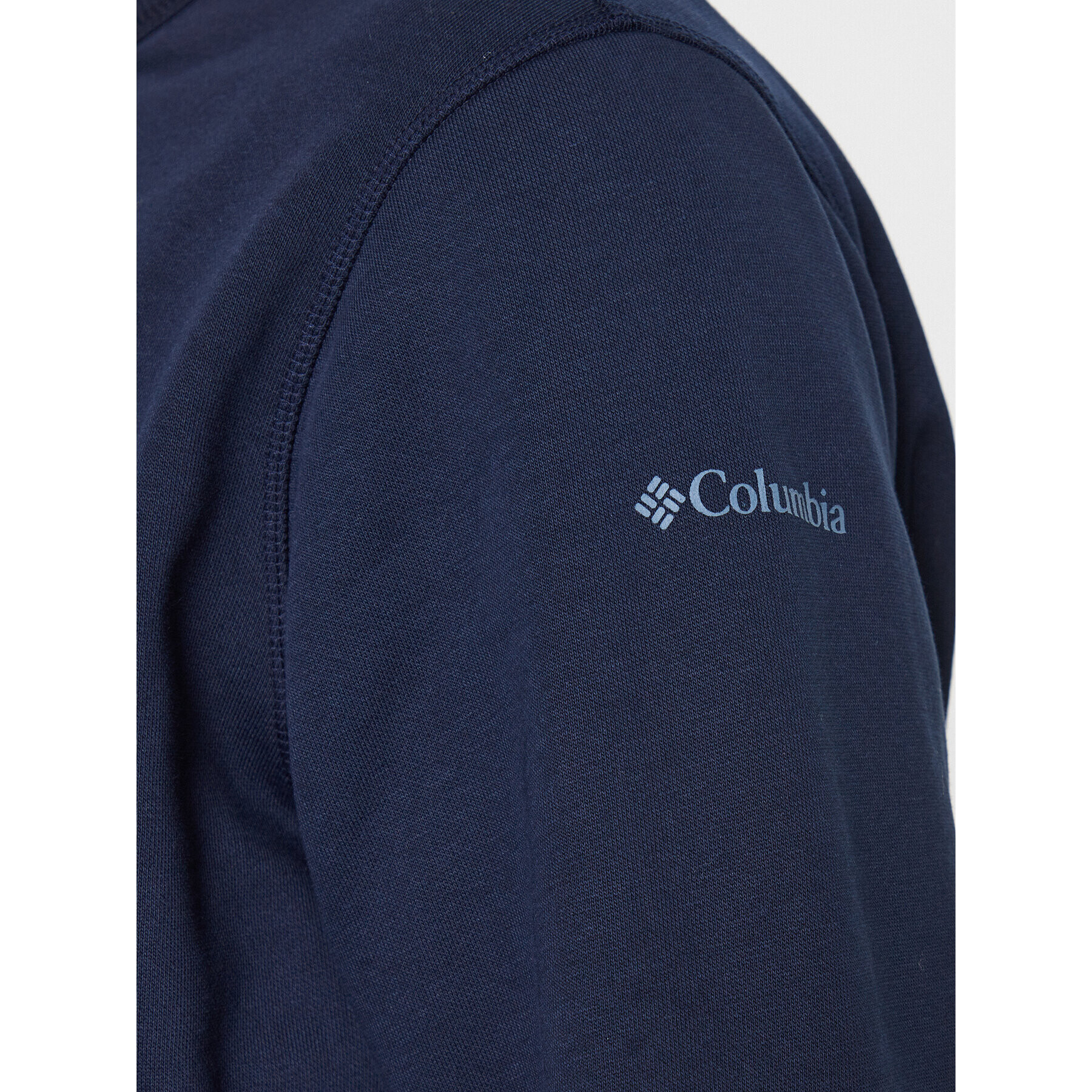 Columbia Mikina M Logo Fleece Crew Modrá Regular Fit - Pepit.sk