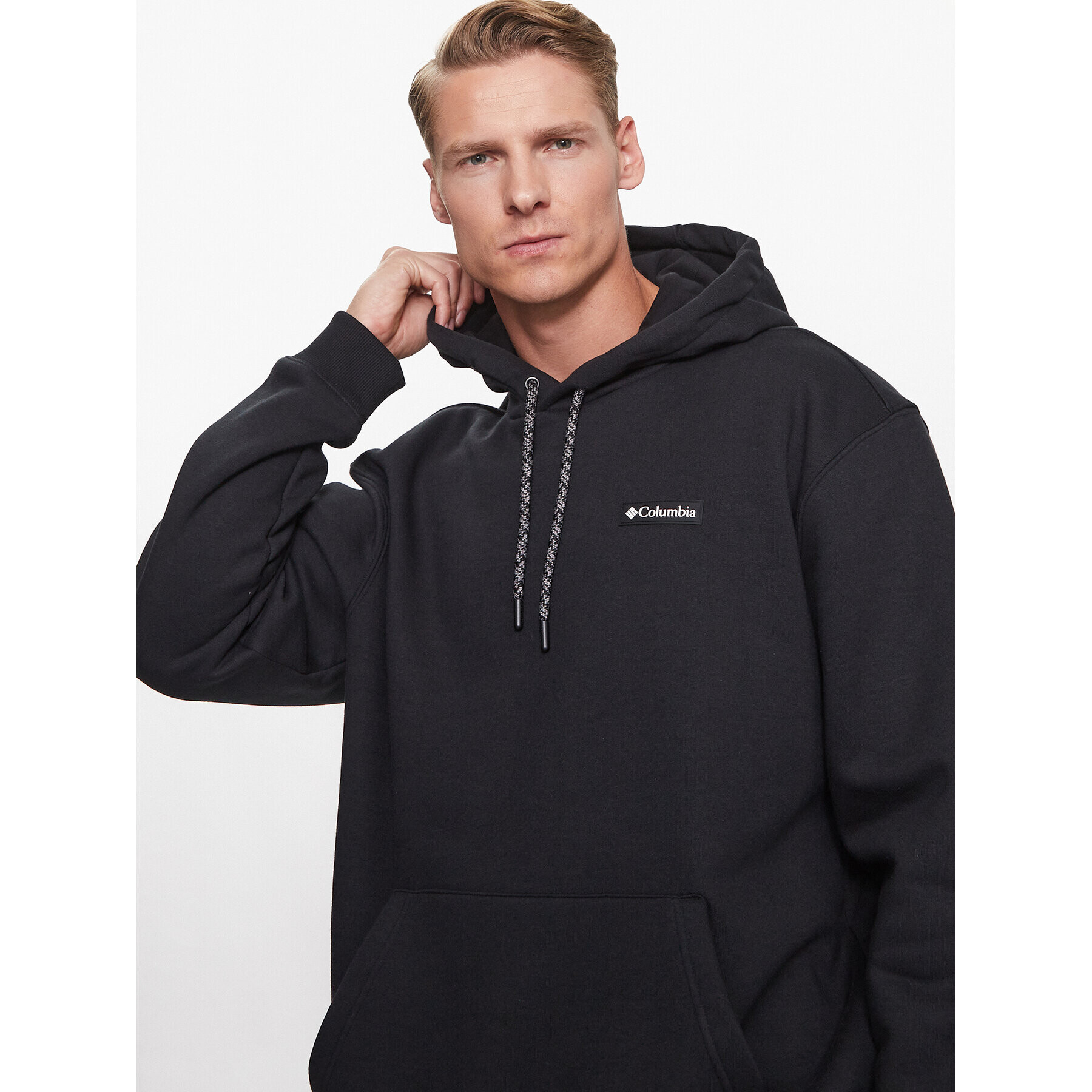 Columbia Mikina Marble Canyon™ Heavyweight Fleece Hoodie Čierna Regular Fit - Pepit.sk