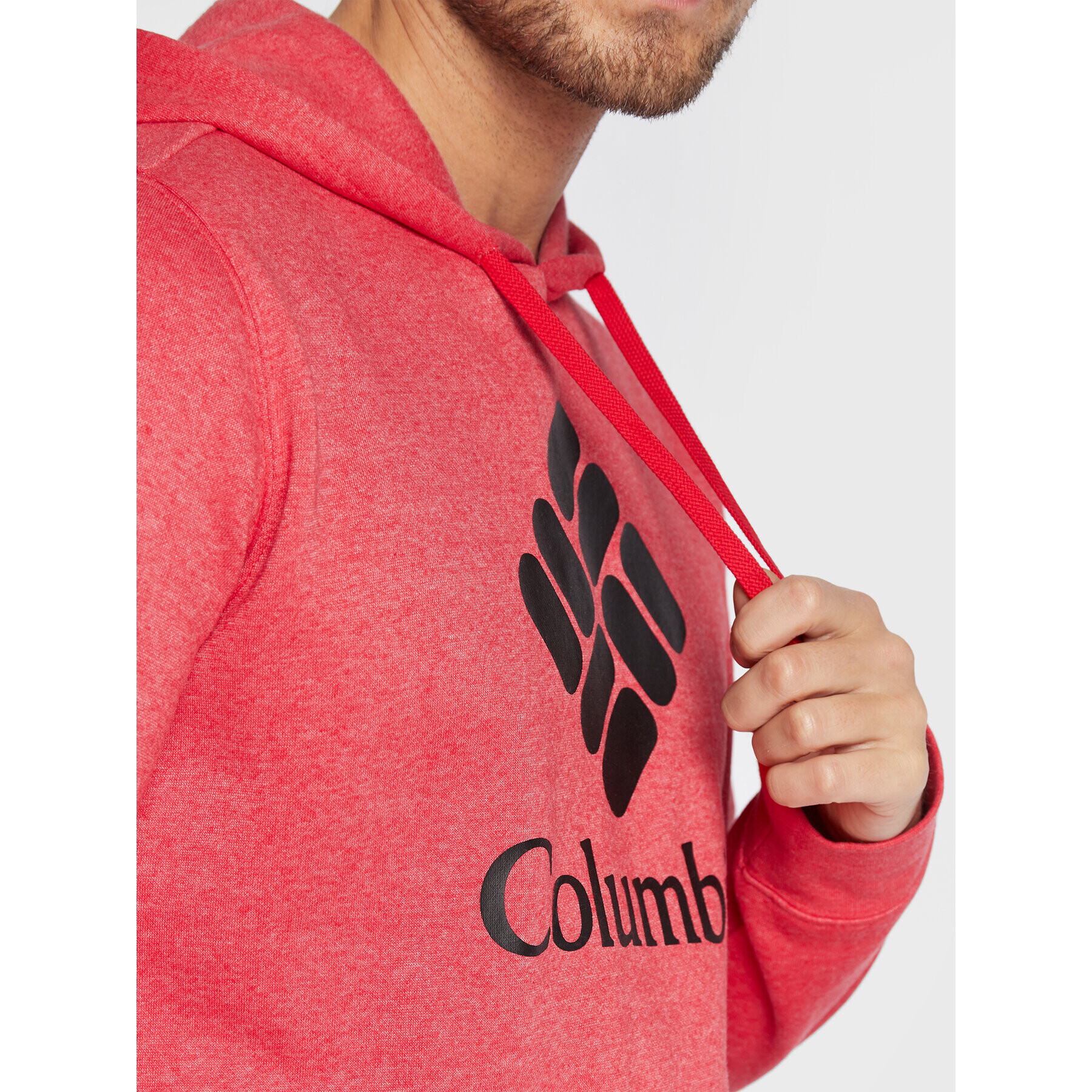 Columbia Mikina Trek 1957913 Červená Regular Fit - Pepit.sk