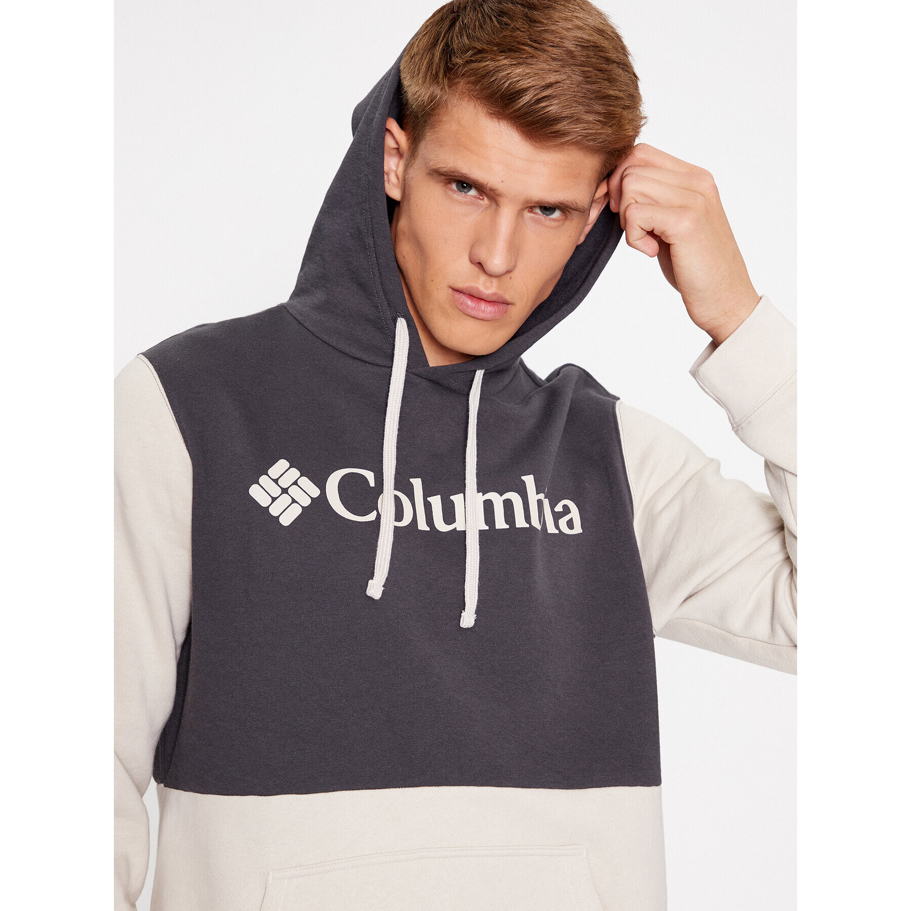 Columbia Mikina Trek™ Colorblock Hoodie Hnedá Regular Fit - Pepit.sk