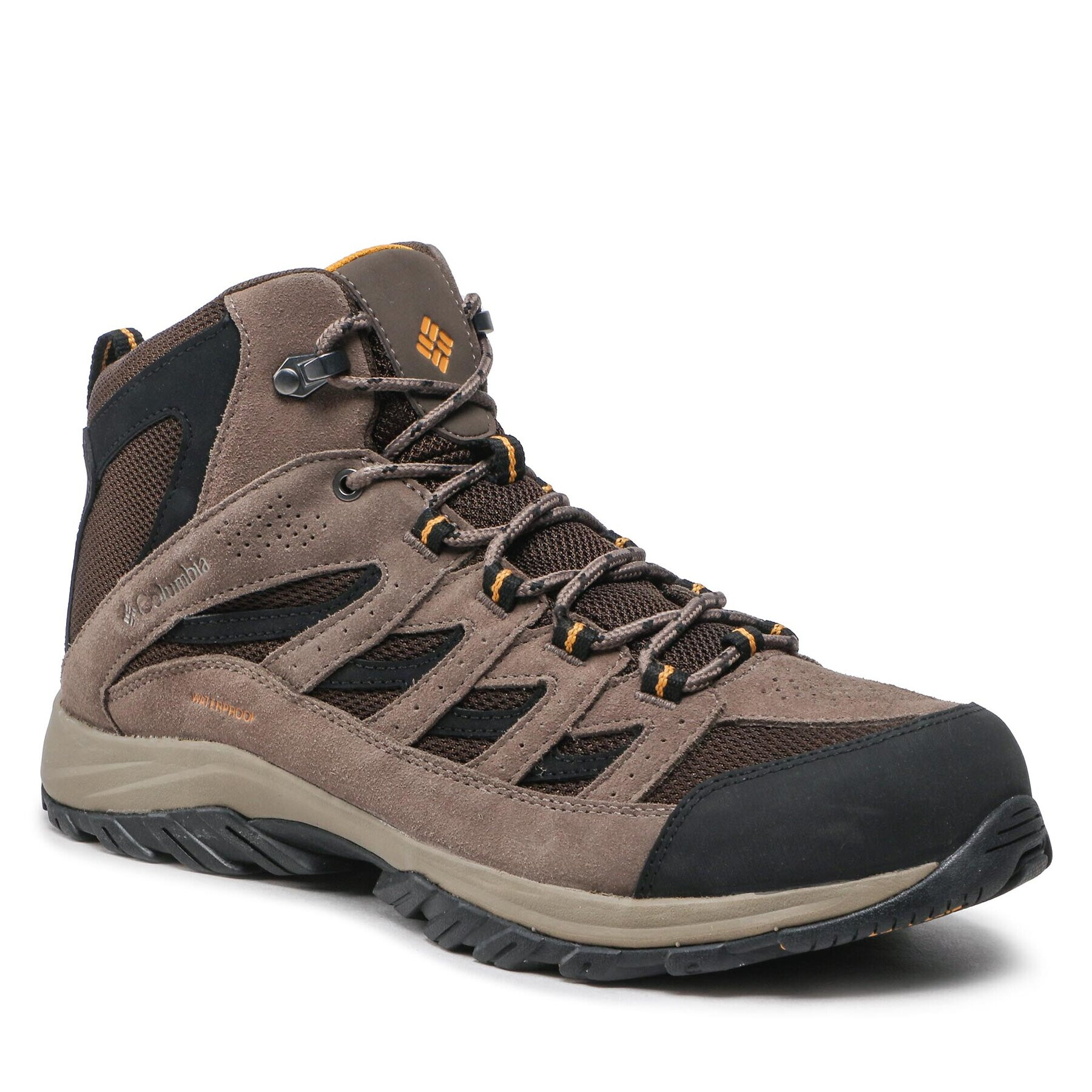 Columbia Trekingová obuv Crestwood Mid Waterproof BM5371 Hnedá - Pepit.sk