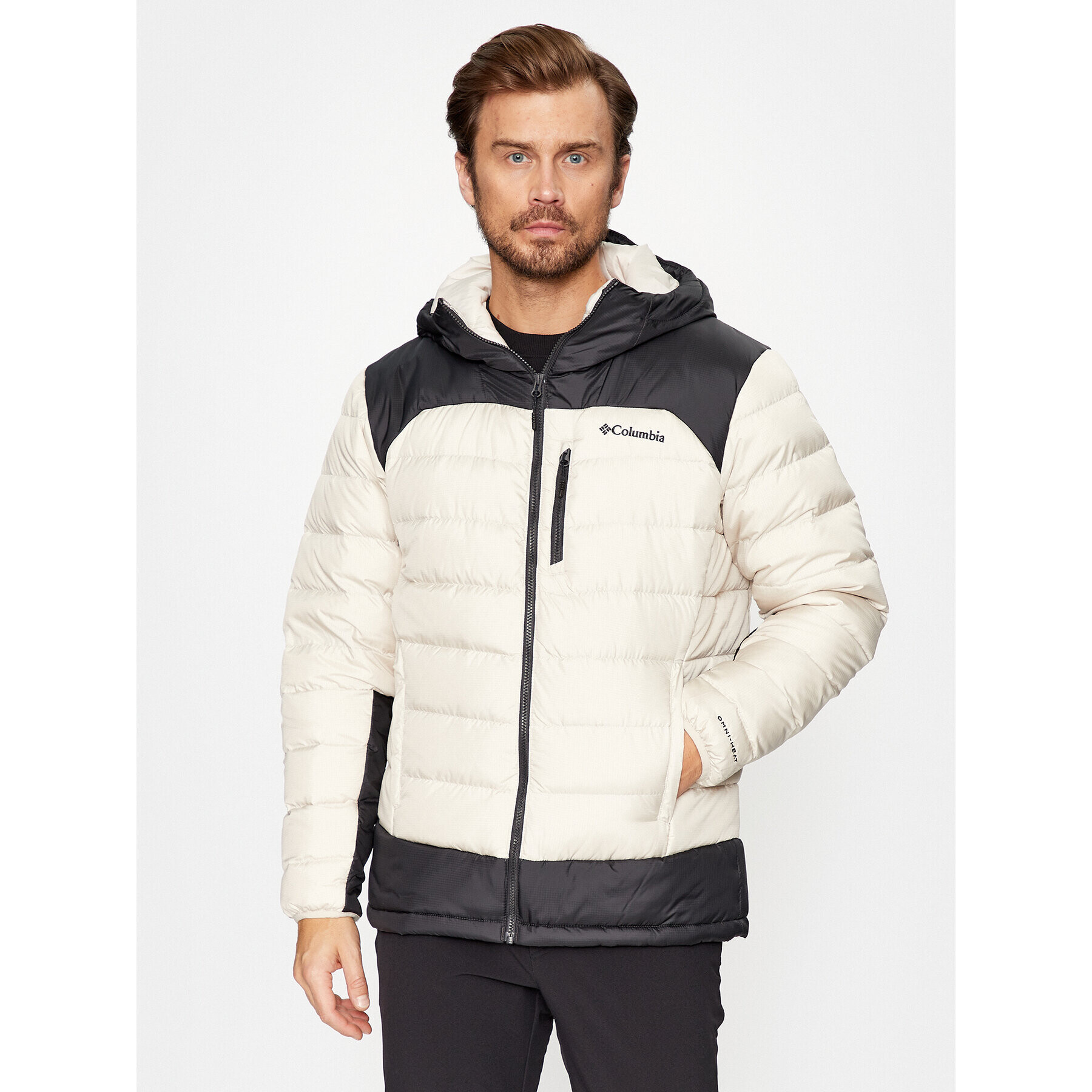 Columbia Vatovaná bunda Autumn Park™ Down Hooded Jacket Hnedá Regular Fit - Pepit.sk