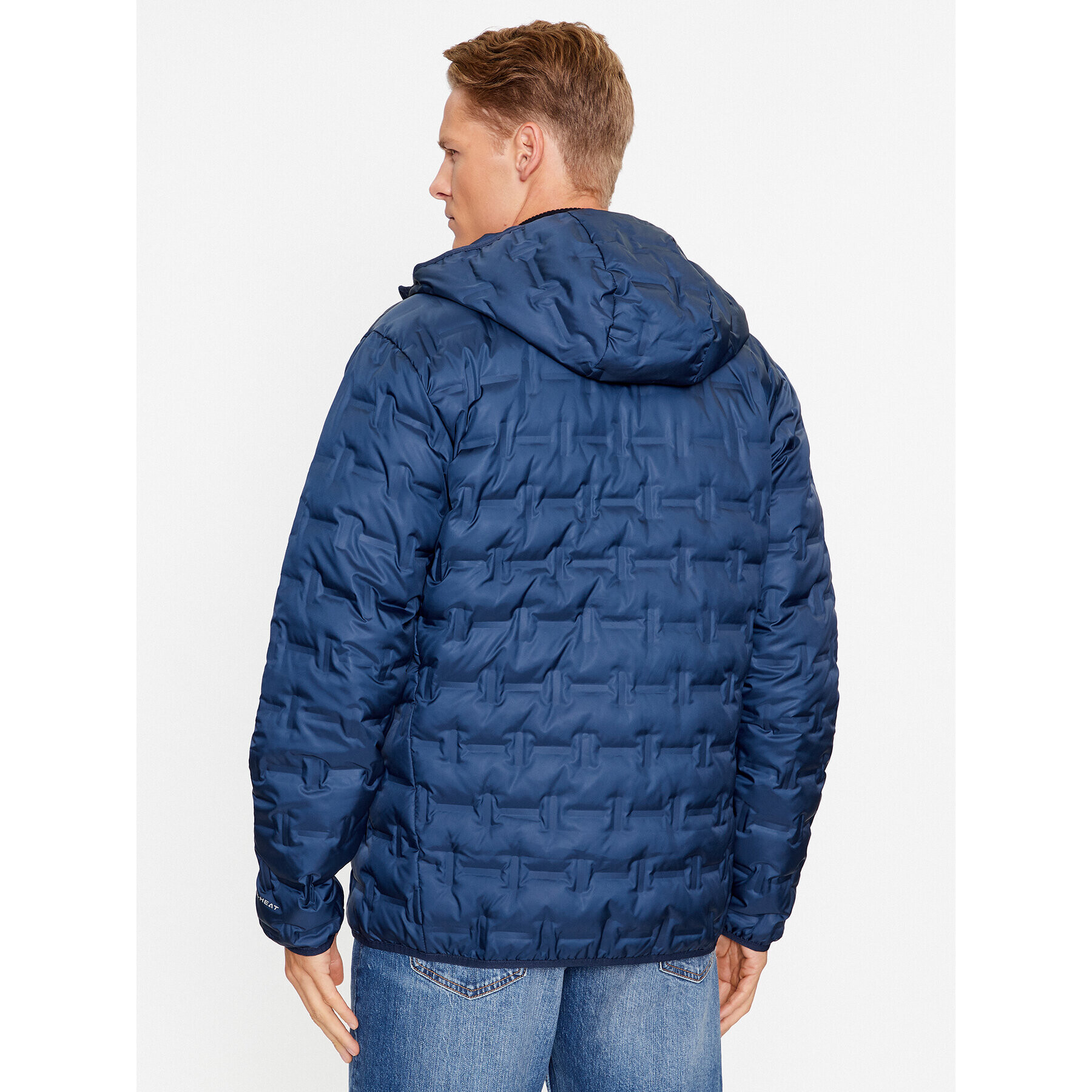 Columbia Vatovaná bunda Delta Ridge™ Down Hooded Jacket Modrá Regular Fit - Pepit.sk