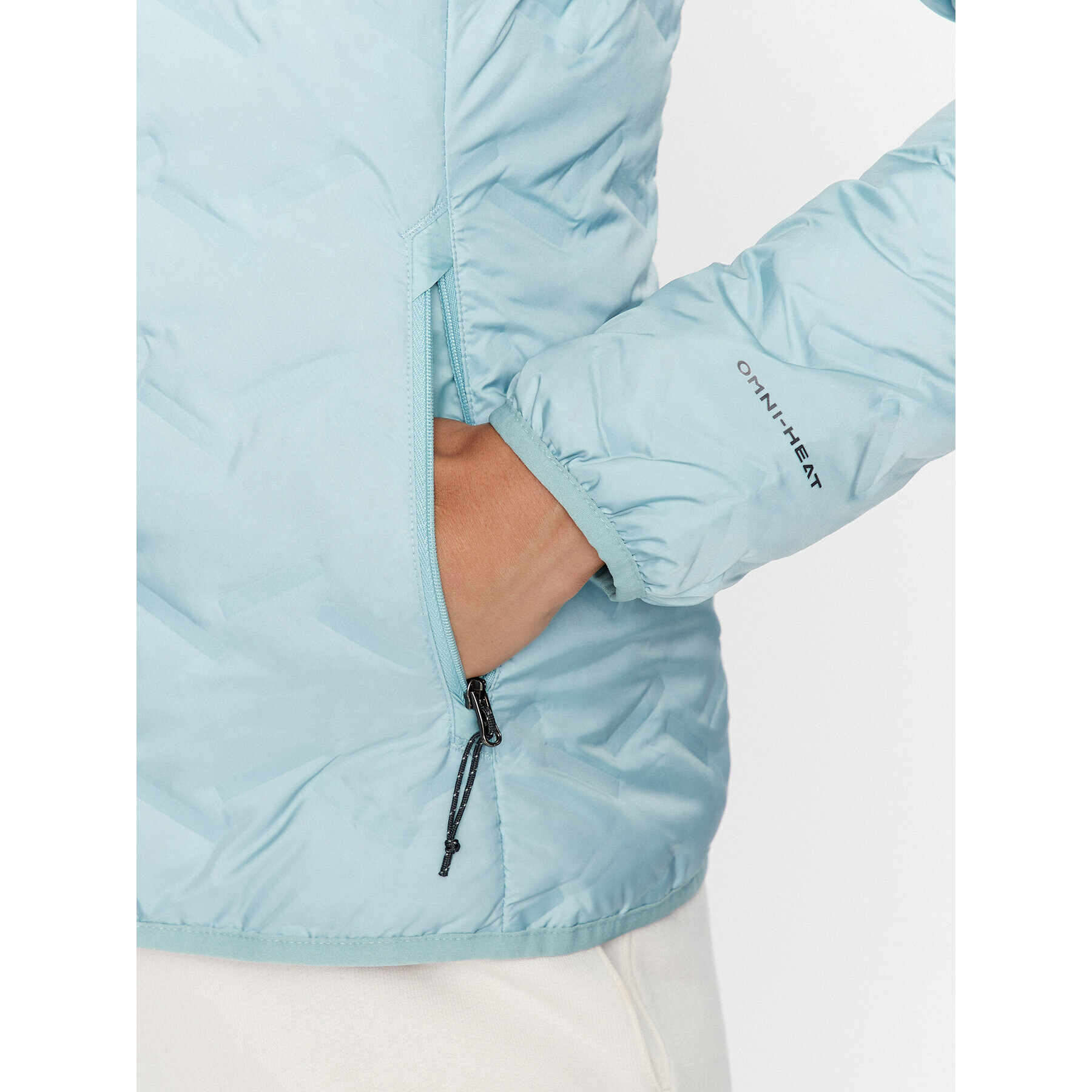 Columbia Vatovaná bunda Delta Ridge™ Down Hooded Jacket Zelená Regular Fit - Pepit.sk