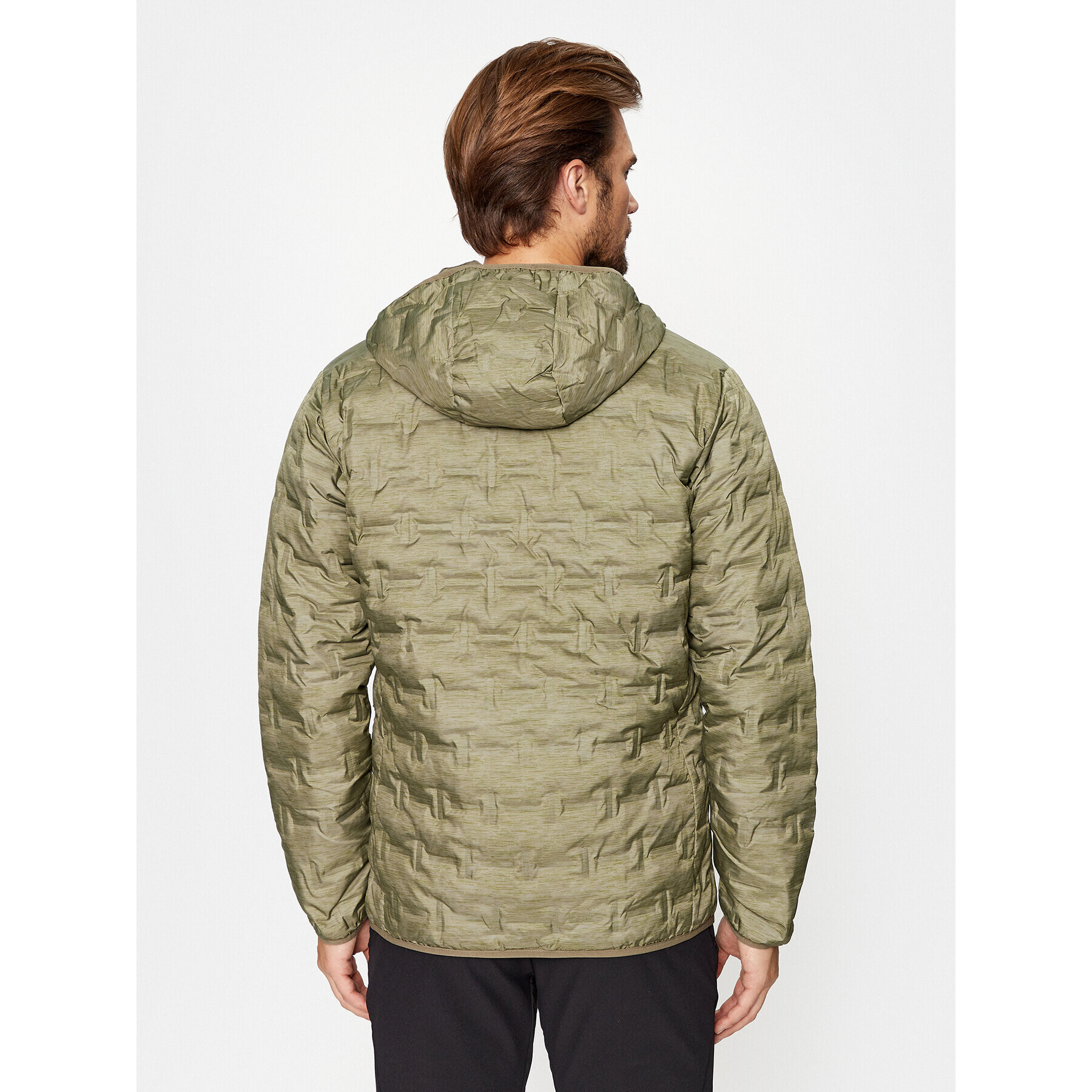 Columbia Vatovaná bunda Delta Ridge™ Down Hooded Jacket Zelená Regular Fit - Pepit.sk