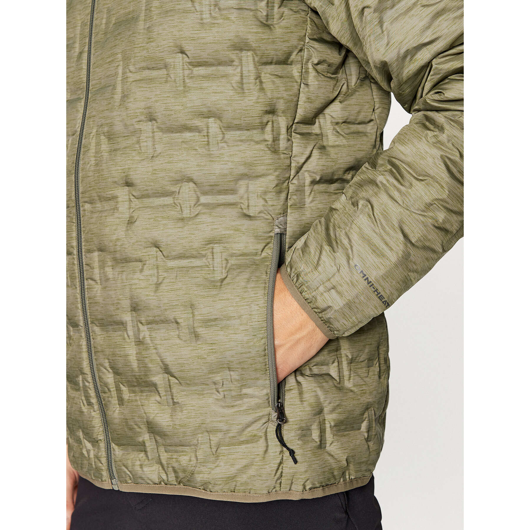 Columbia Vatovaná bunda Delta Ridge™ Down Hooded Jacket Zelená Regular Fit - Pepit.sk