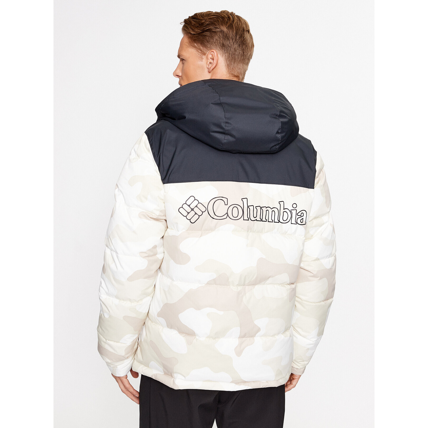 Columbia Vatovaná bunda Iceline Ridge™ Jacket Hnedá Regular Fit - Pepit.sk