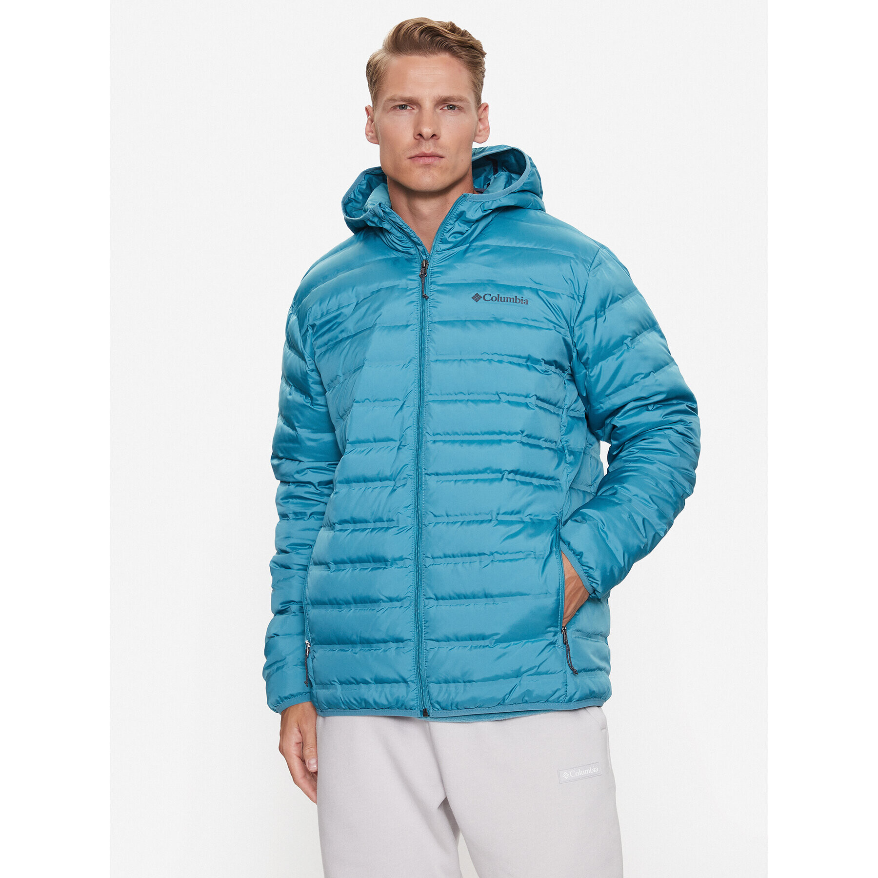 Columbia Vatovaná bunda Lake 22™ Down Hooded Jacket Modrá Regular Fit - Pepit.sk