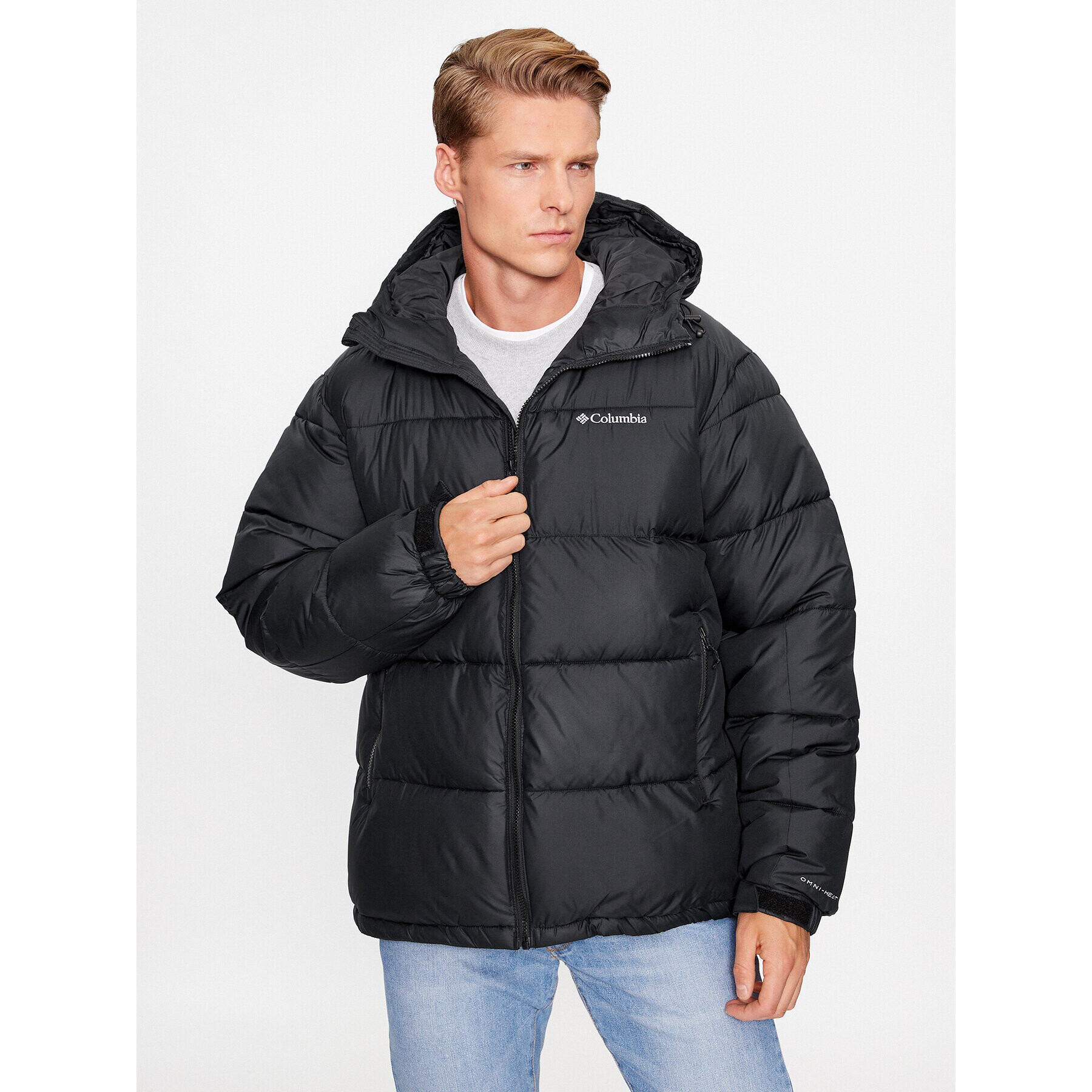 Columbia Vatovaná bunda Pike Lake™ II Hooded Jacket Čierna Regular Fit - Pepit.sk