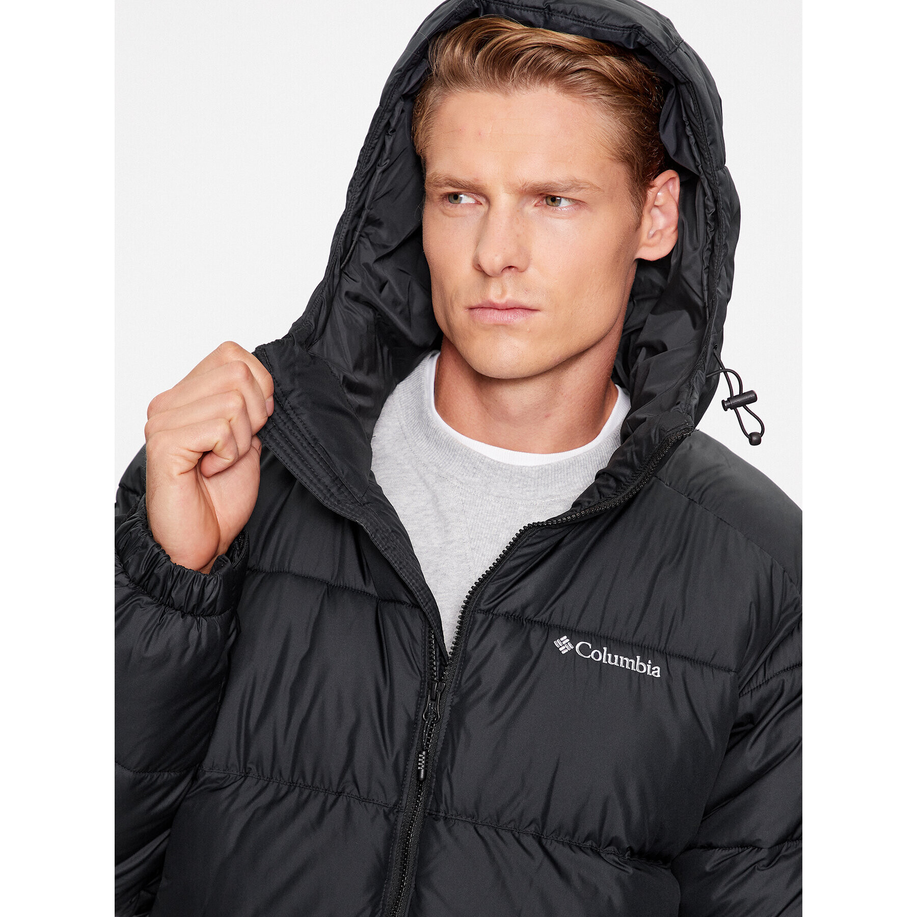 Columbia Vatovaná bunda Pike Lake™ II Hooded Jacket Čierna Regular Fit - Pepit.sk